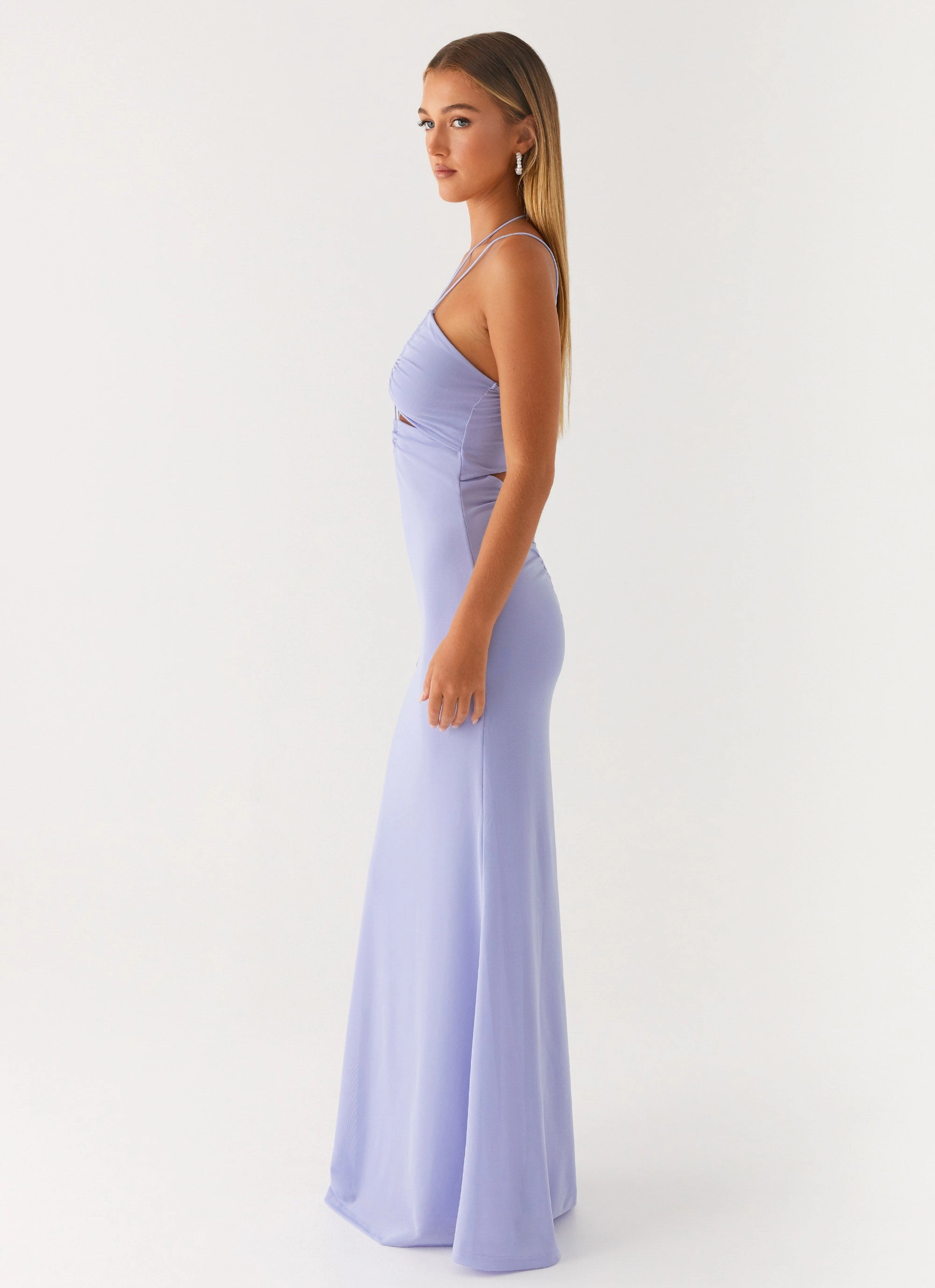 Roberta Maxi Dress - Heather Blue Versatile Layers