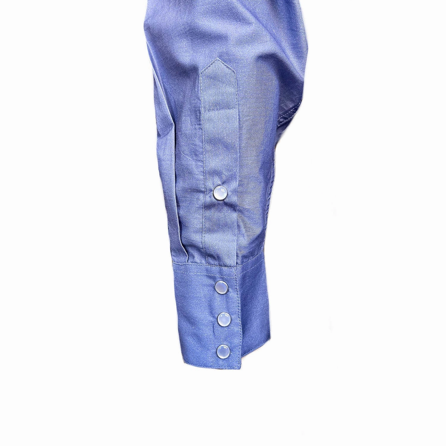 Distressed finish Unisex Choice Rockmount Mens Native Pattern Peach/Blue 100% Cotton L/S Shirt