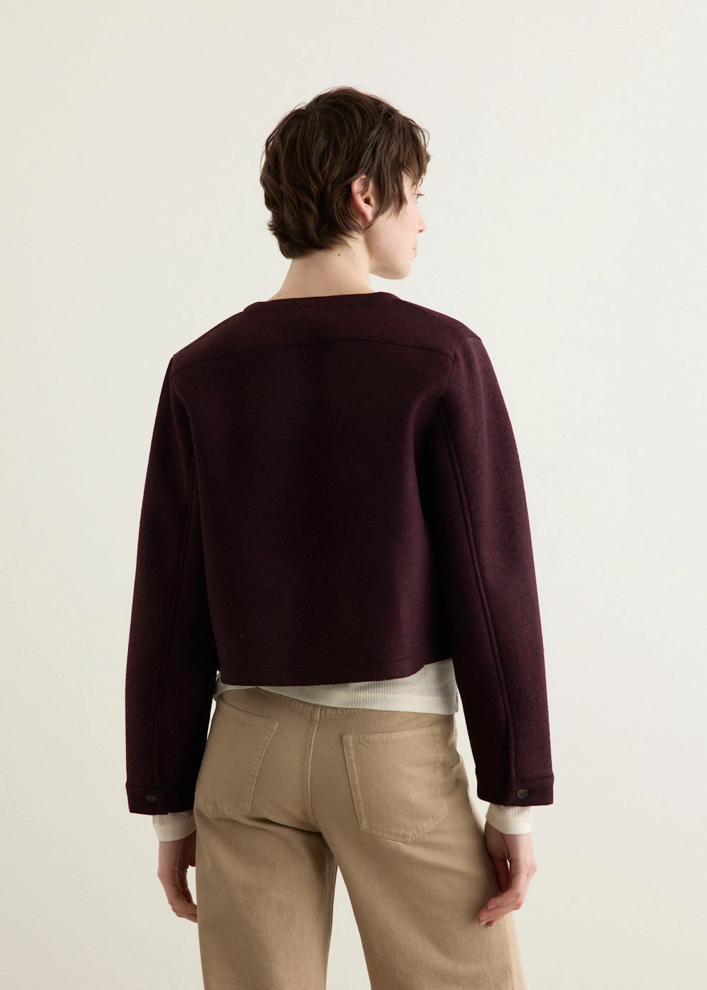 RubberizedTrim Travel Must Aurelie Jacket