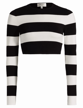 Fade Resistant Dye Ronny Kobo Kelani Knit Cropped Top SALE