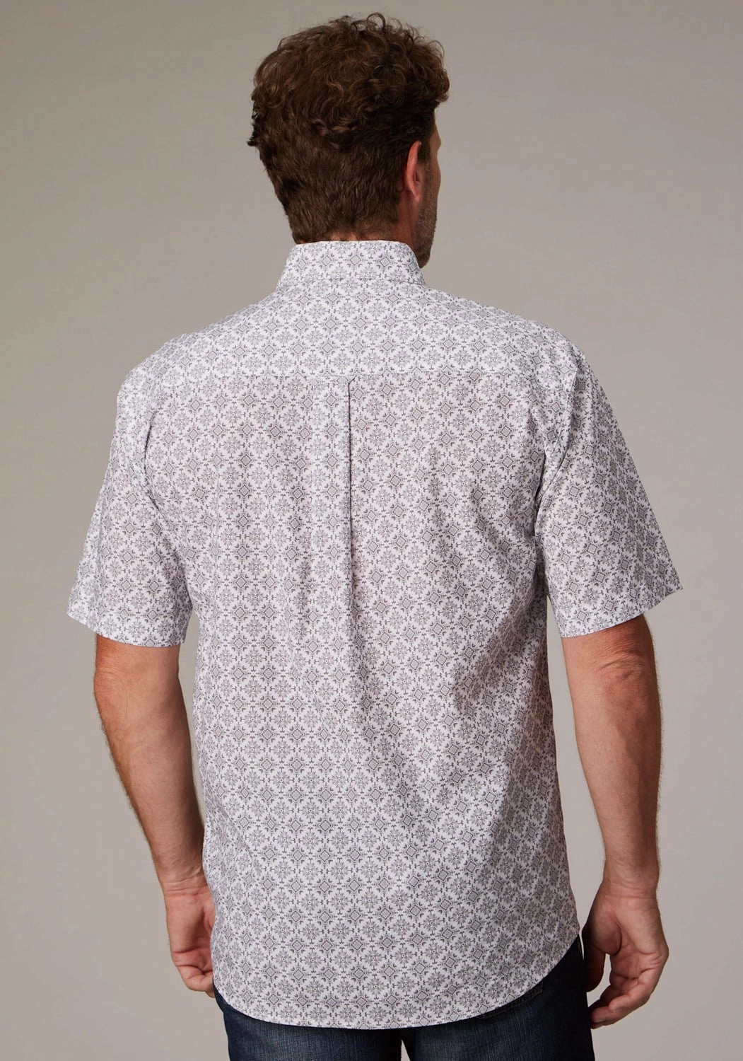 Anti-static Roper Mens 2017 Silver Medallion Grey 100% Cotton 1 Pkt S/S Shirt