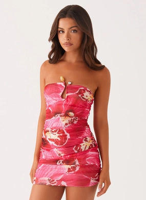 Rudy Mini Dress - Orchid Pink Bloom Soft