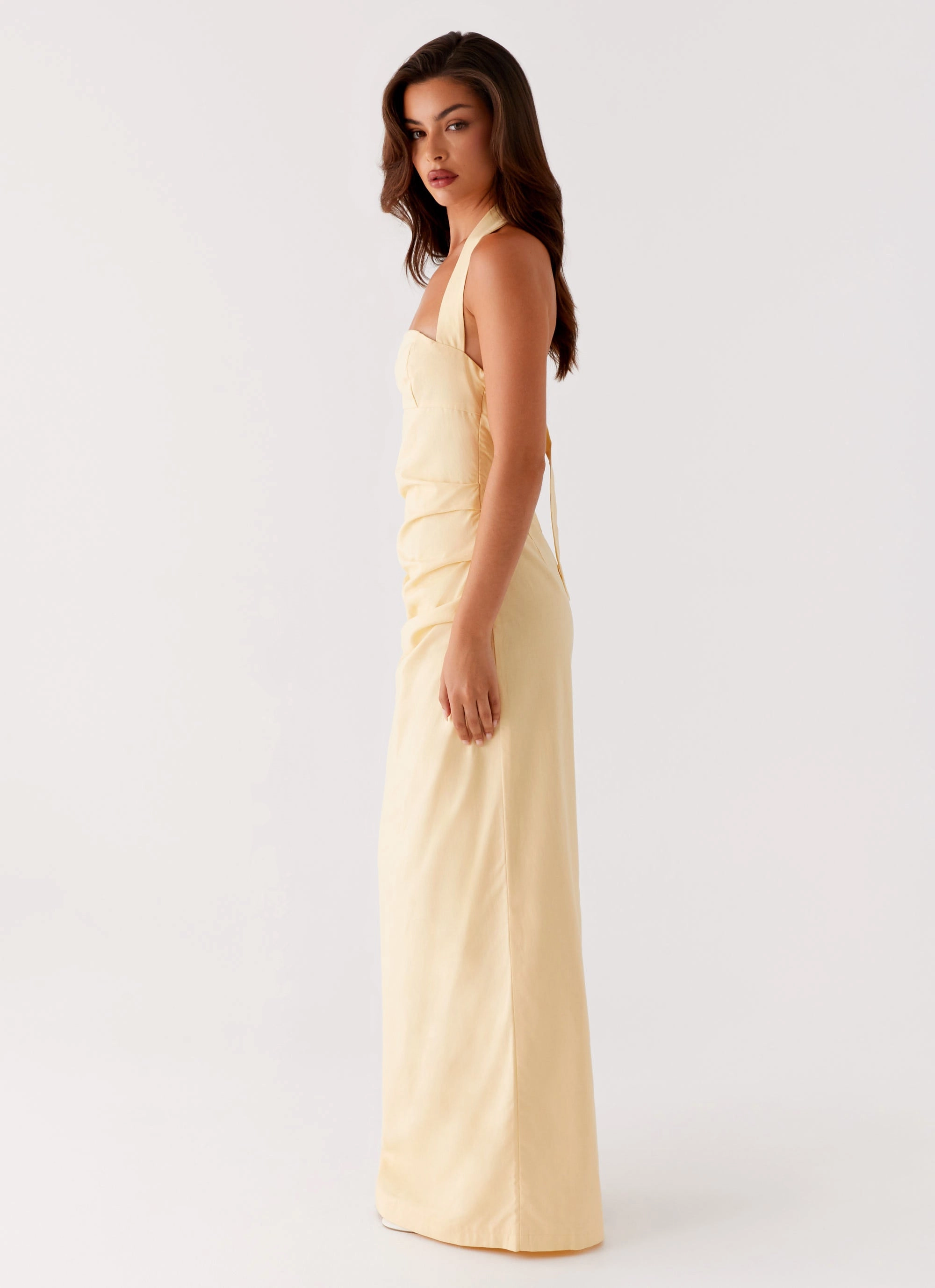 Rumour Has it Maxi Dress - Yellow Daily Chic