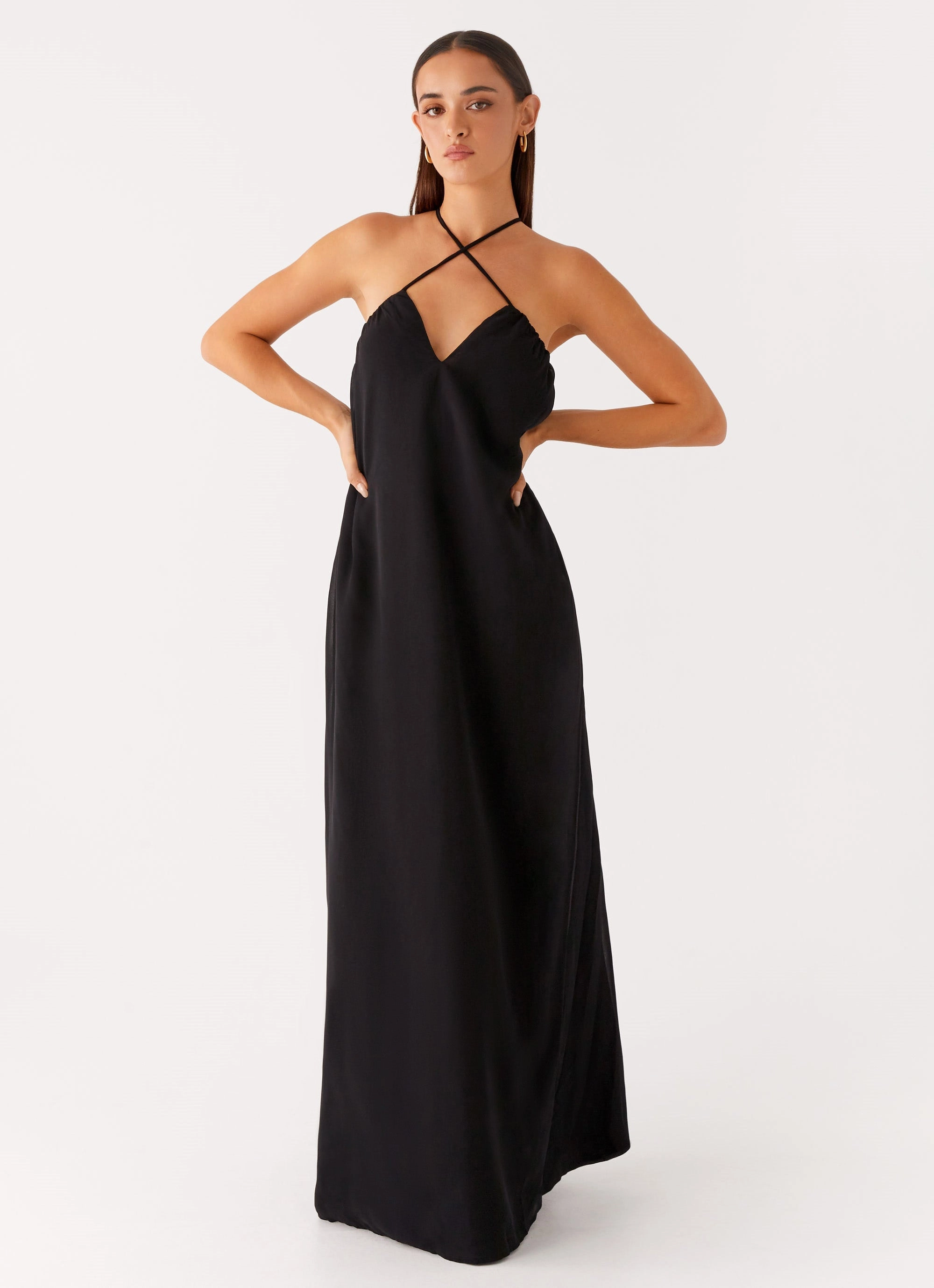 Saba Maxi Dress - Black Daily Confidence Trendy Appearance