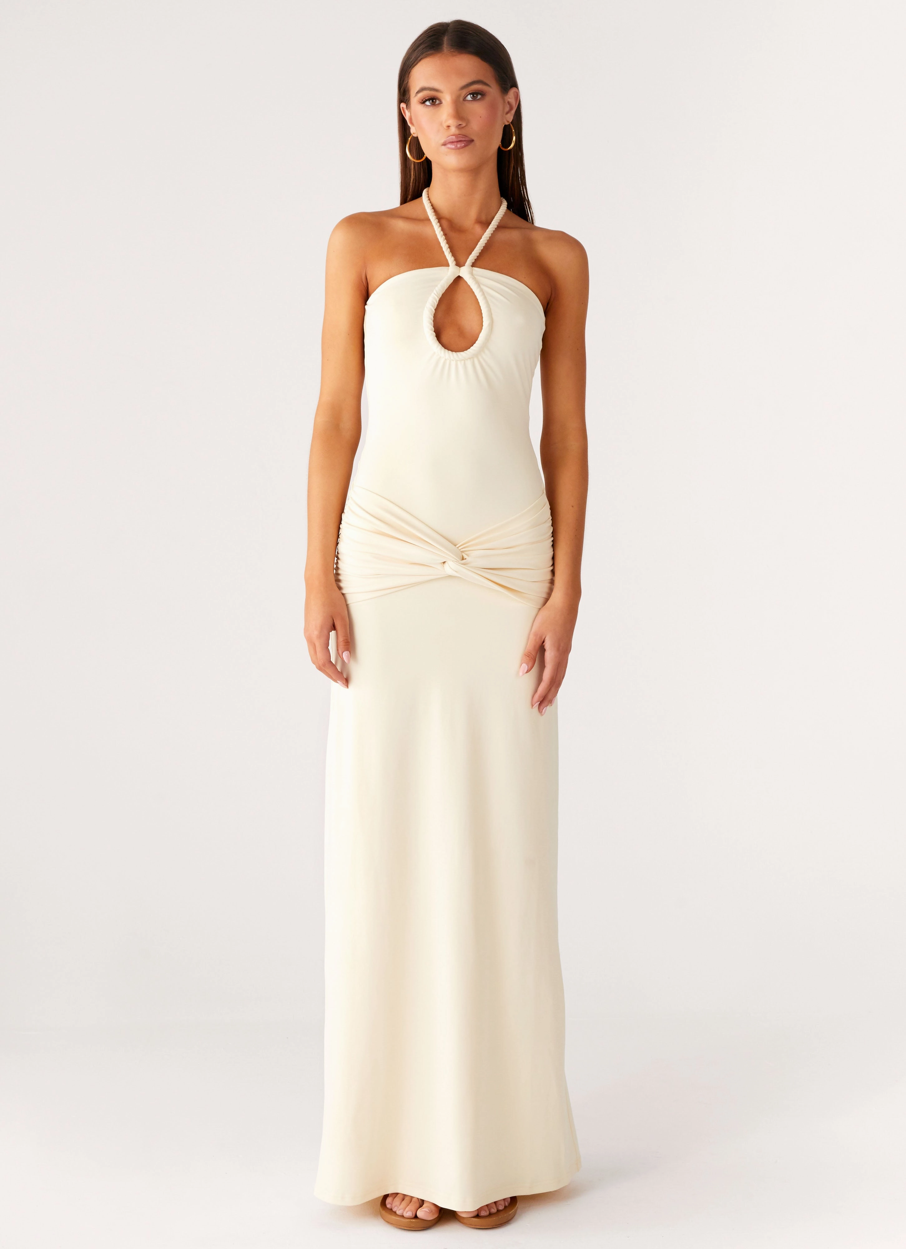 Sacred Maxi Dress - Yellow Flattering and Effortless
