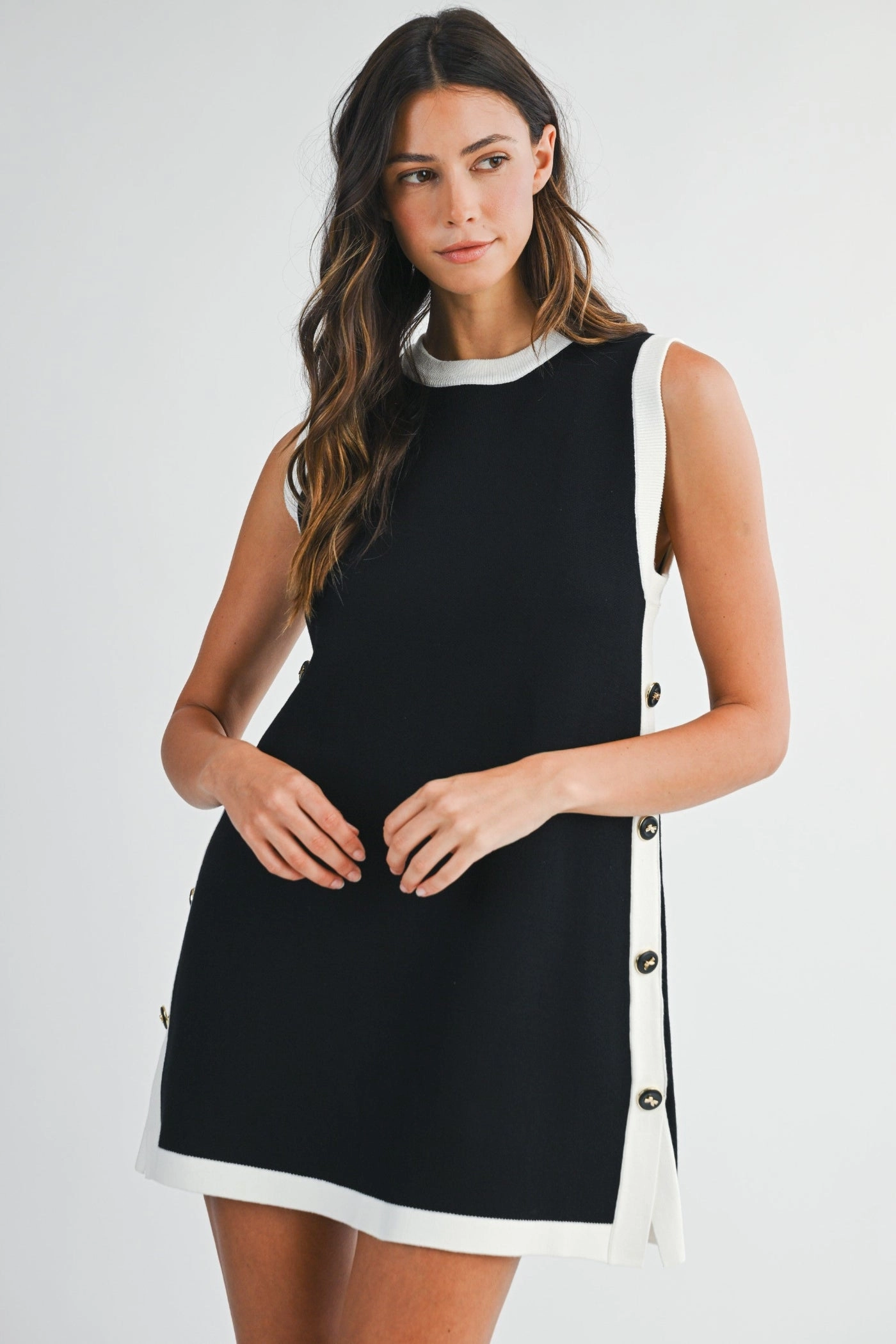 Style Ease SALLY BLACK MINI DRESS
