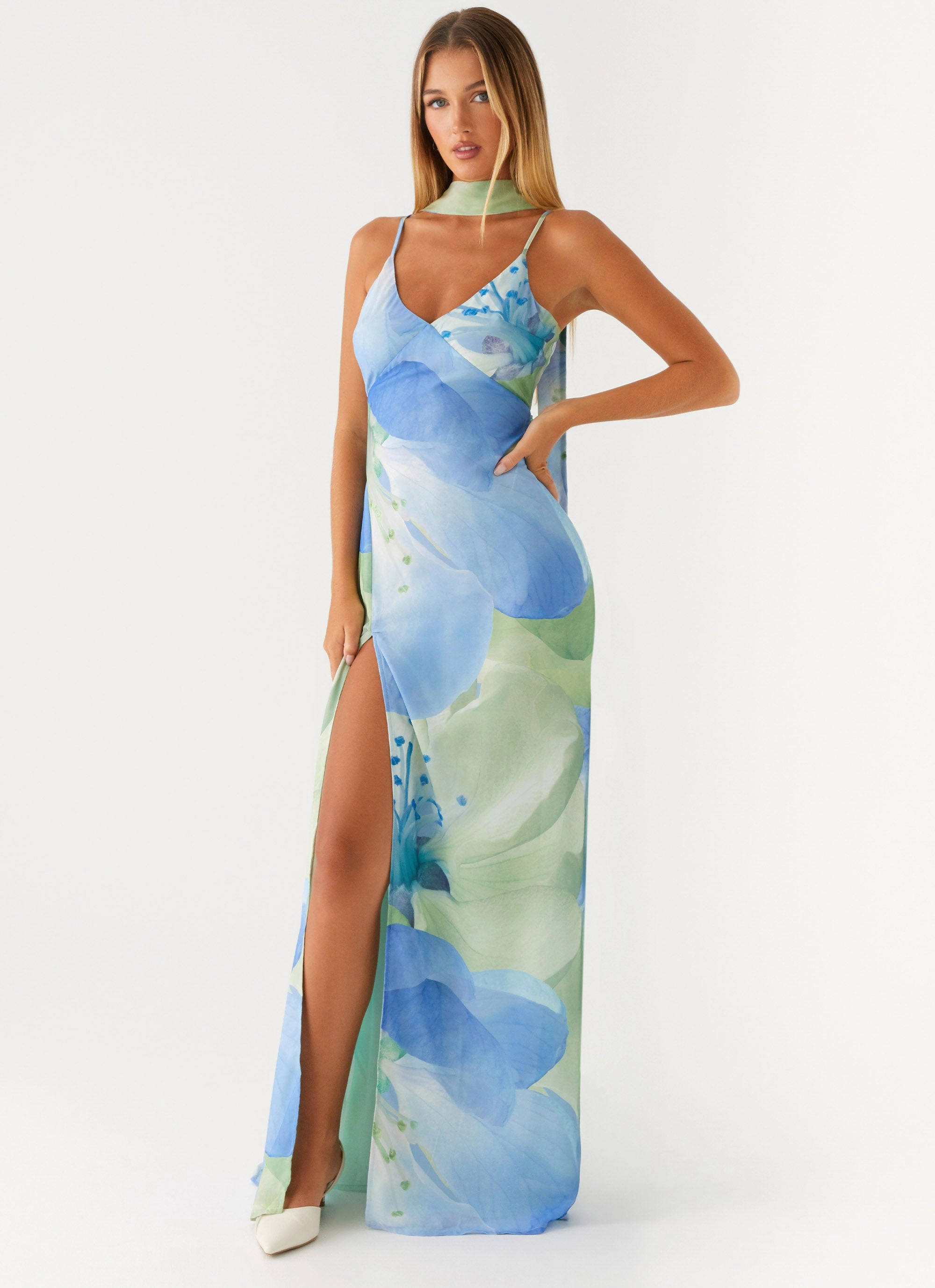 Sanctuary Maxi Dress - Flower Print NonChafeSeams