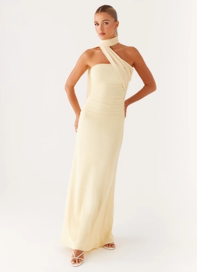 Songbird Maxi Dress - Yellow Stylish Appeal