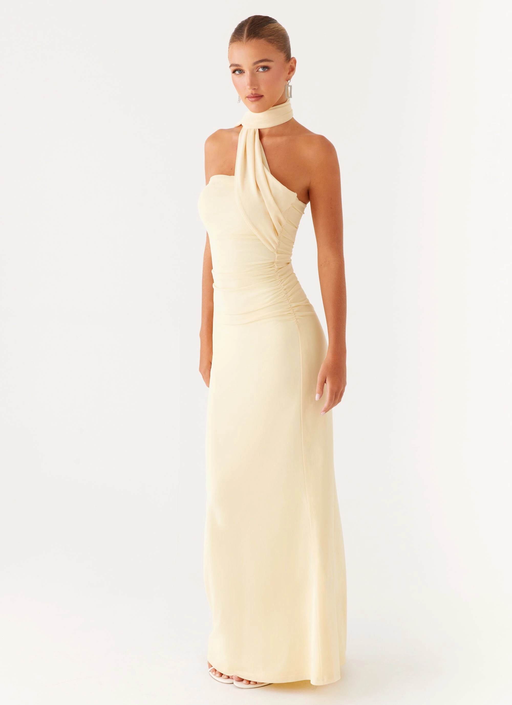 Fresh Mood Layer Safe Songbird Maxi Dress - Yellow