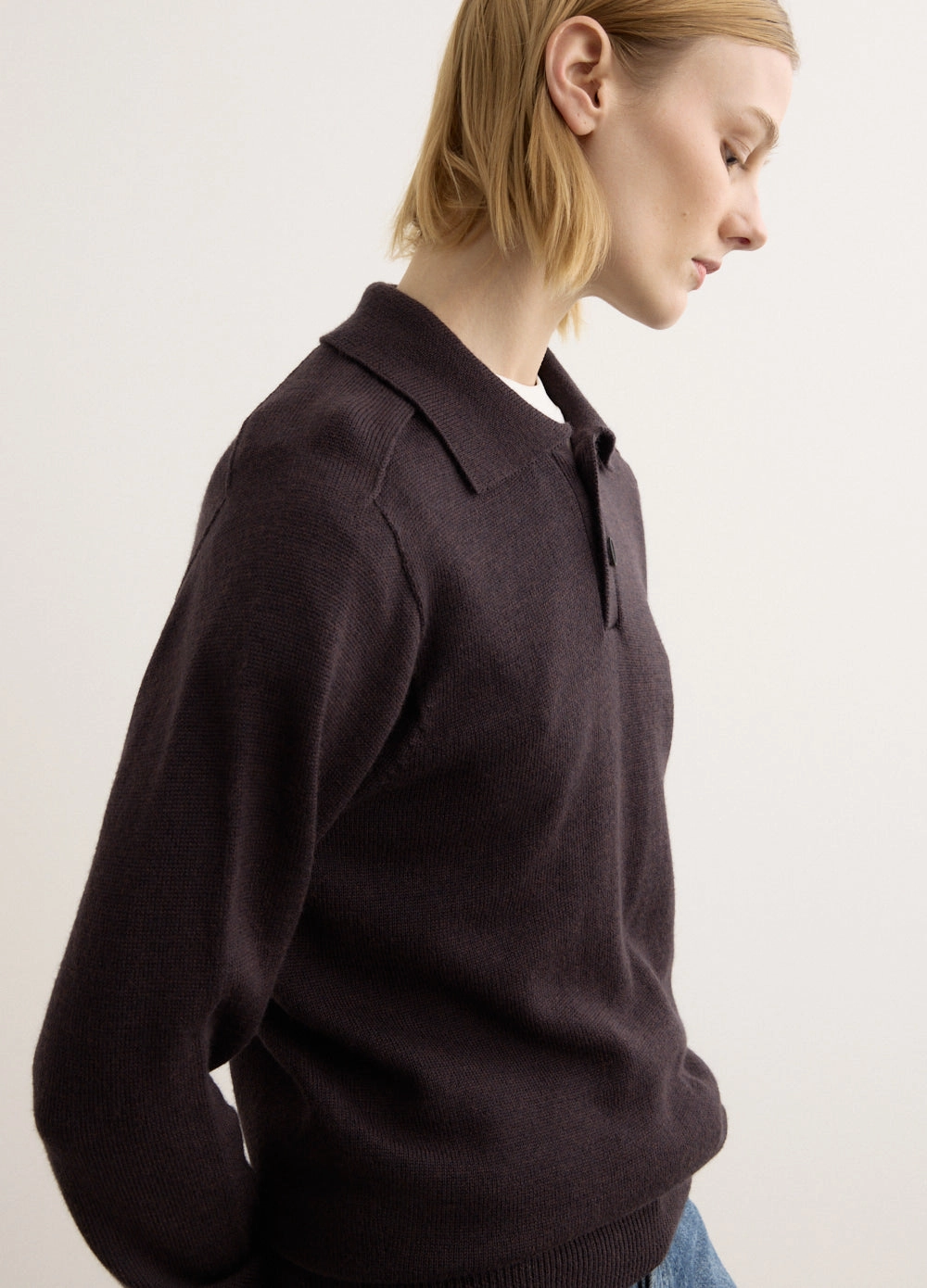 Sark Polo Shirt Jumper MoistureWicking Textured Weave