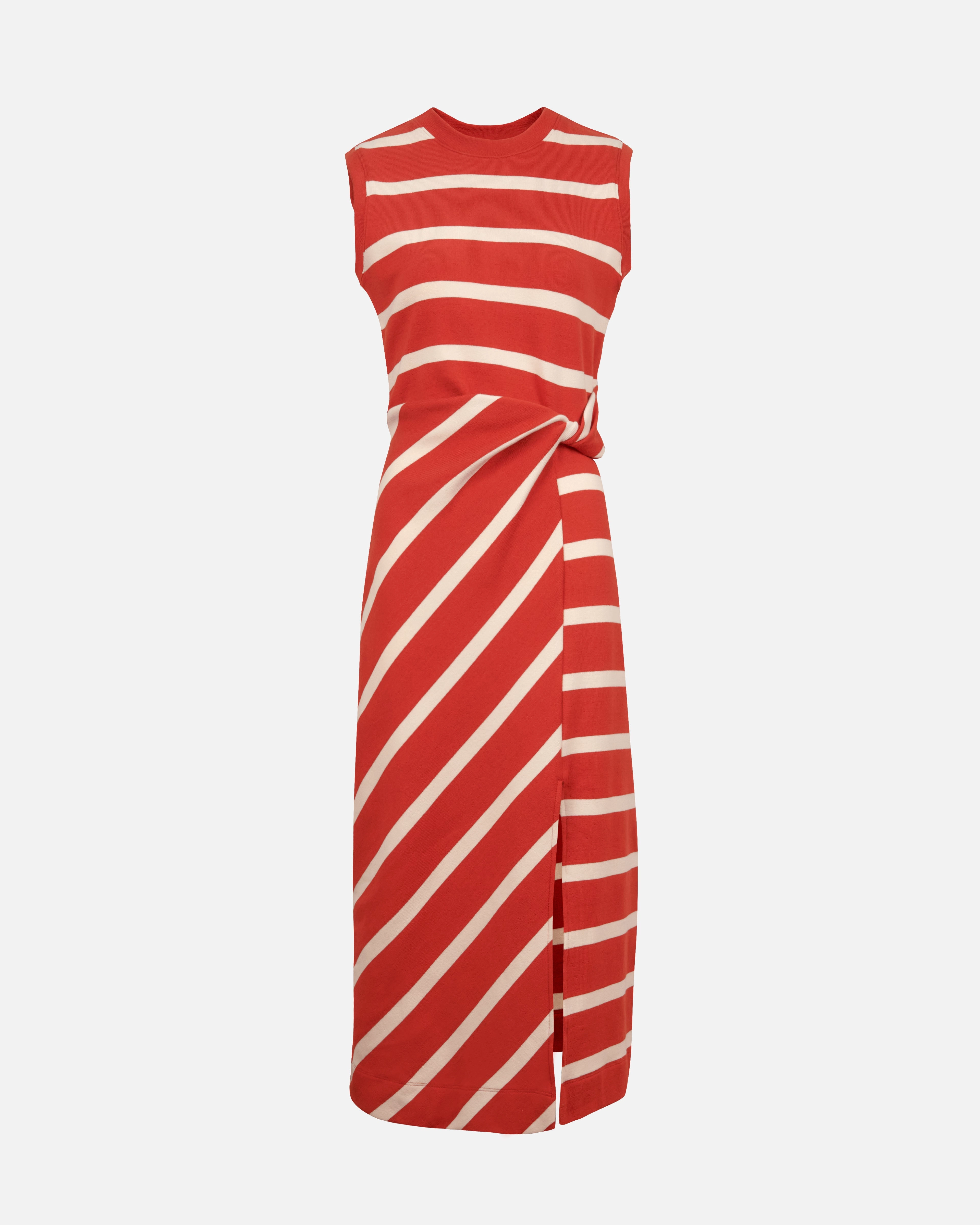 Sleeveless Striped Cody Dress Calm Energy Subtle Glam