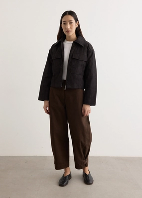 Scarce Jacquard Jacket Versatile Style Classic Urban Wear