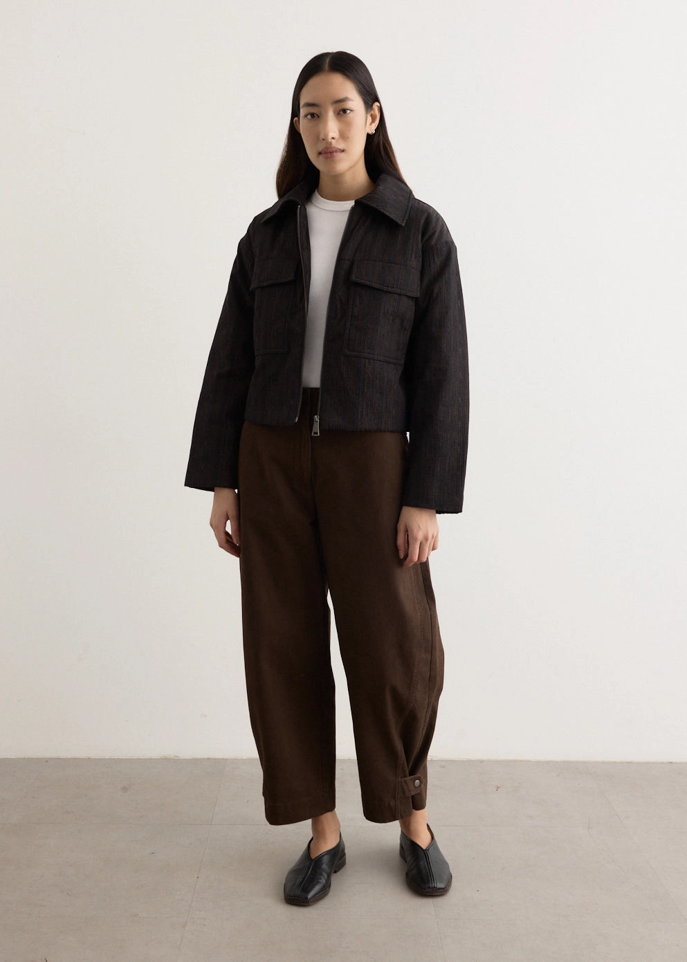 Scarce Jacquard Jacket Versatile Style Classic Urban Wear