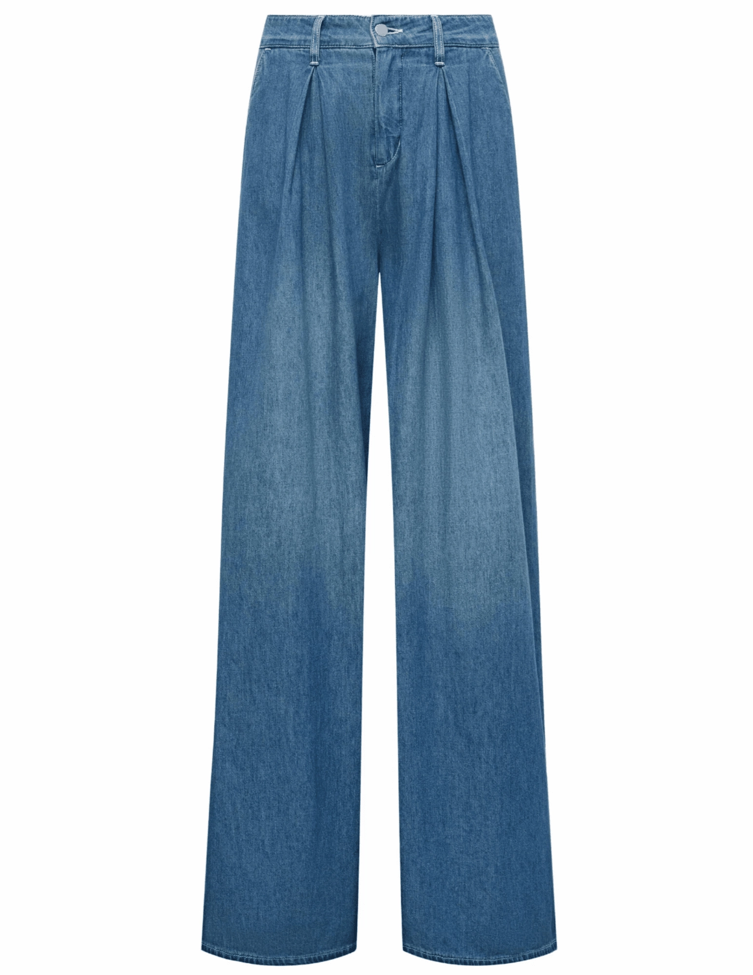 L'AGENCE Lorenza High Rise Palazzo Jeans in Saratoga Durable Eco Friendly Day Wear