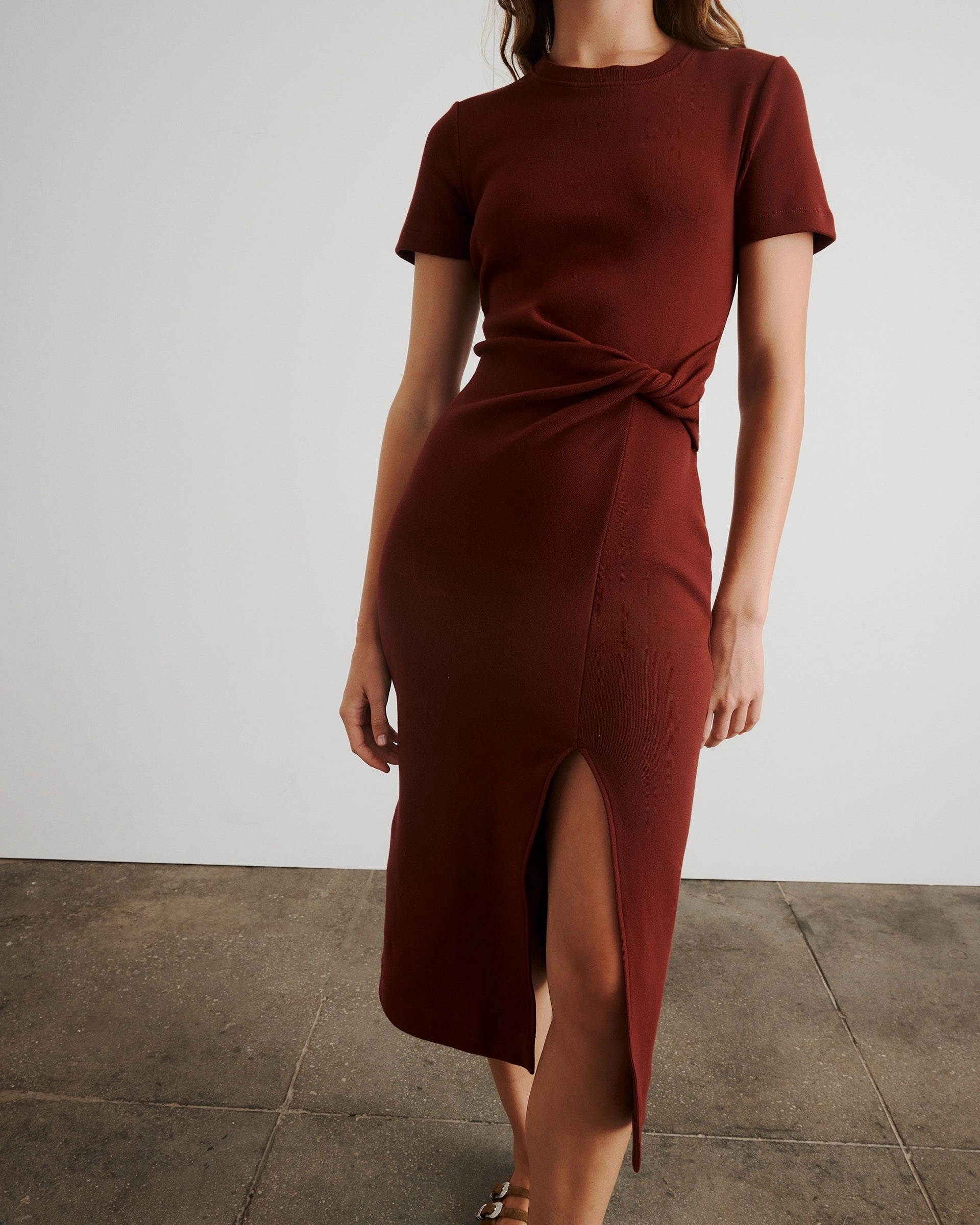 Short Sleeve Cody Dress Feminine Style Chic Layering