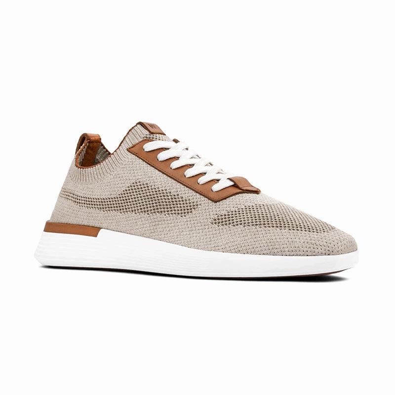 Gel Soft Quick Motion Men's Supremeknit Trainer Mocha/White