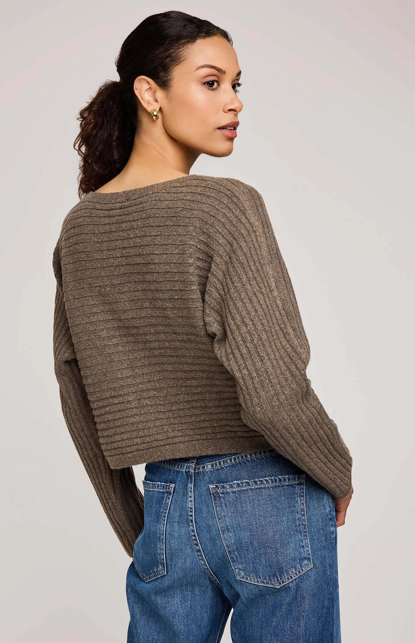 Cozy Choice Niko Pullover Sweater - Heather Umber