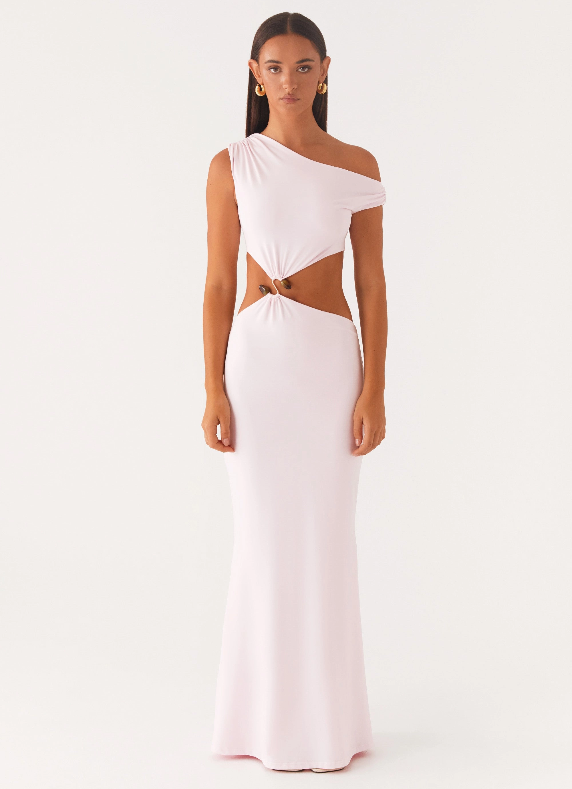 Bold Elegance Veronica Maxi Dress - Pink