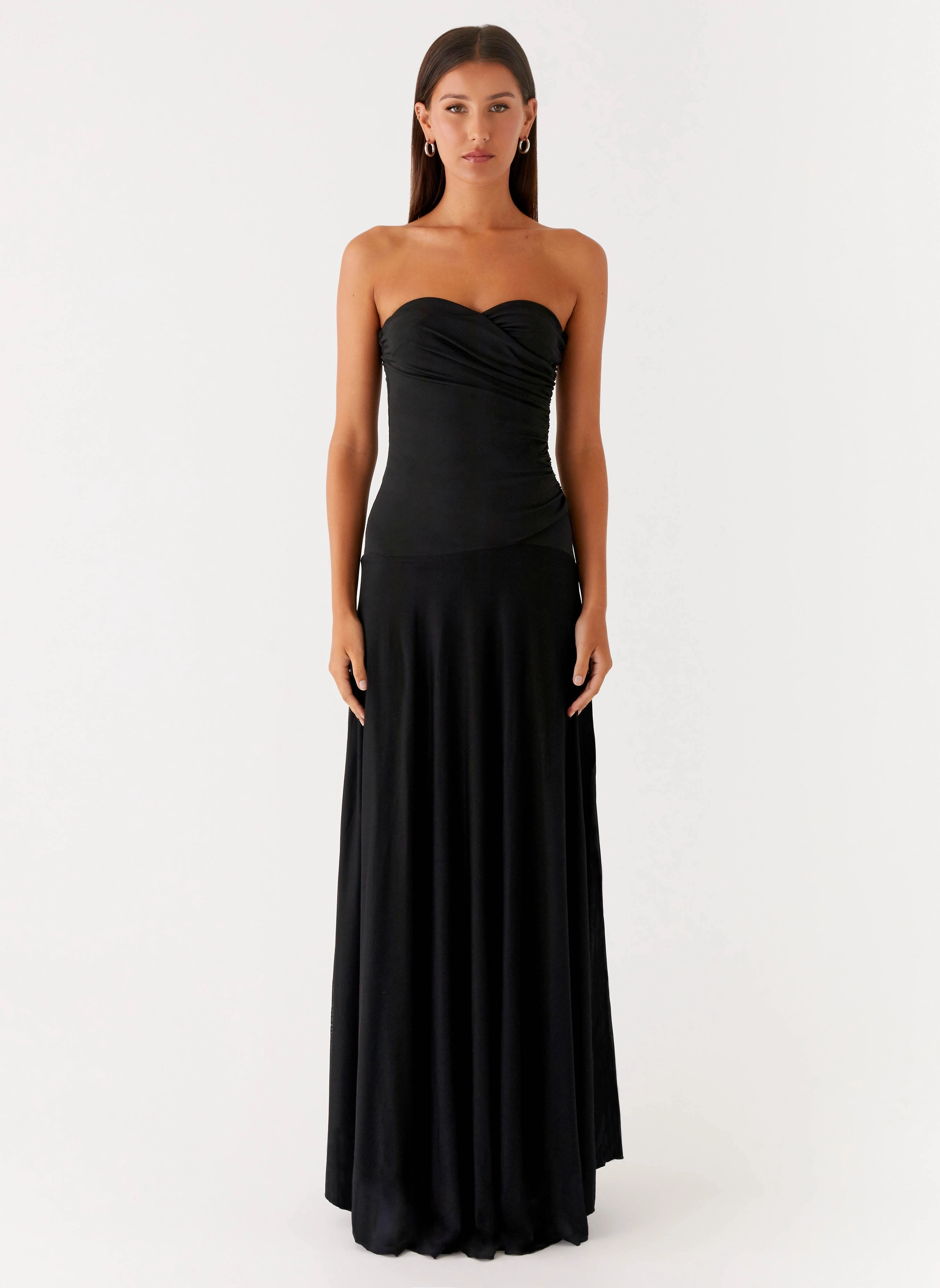 Sunset Hour Ruben Maxi Dress - Black