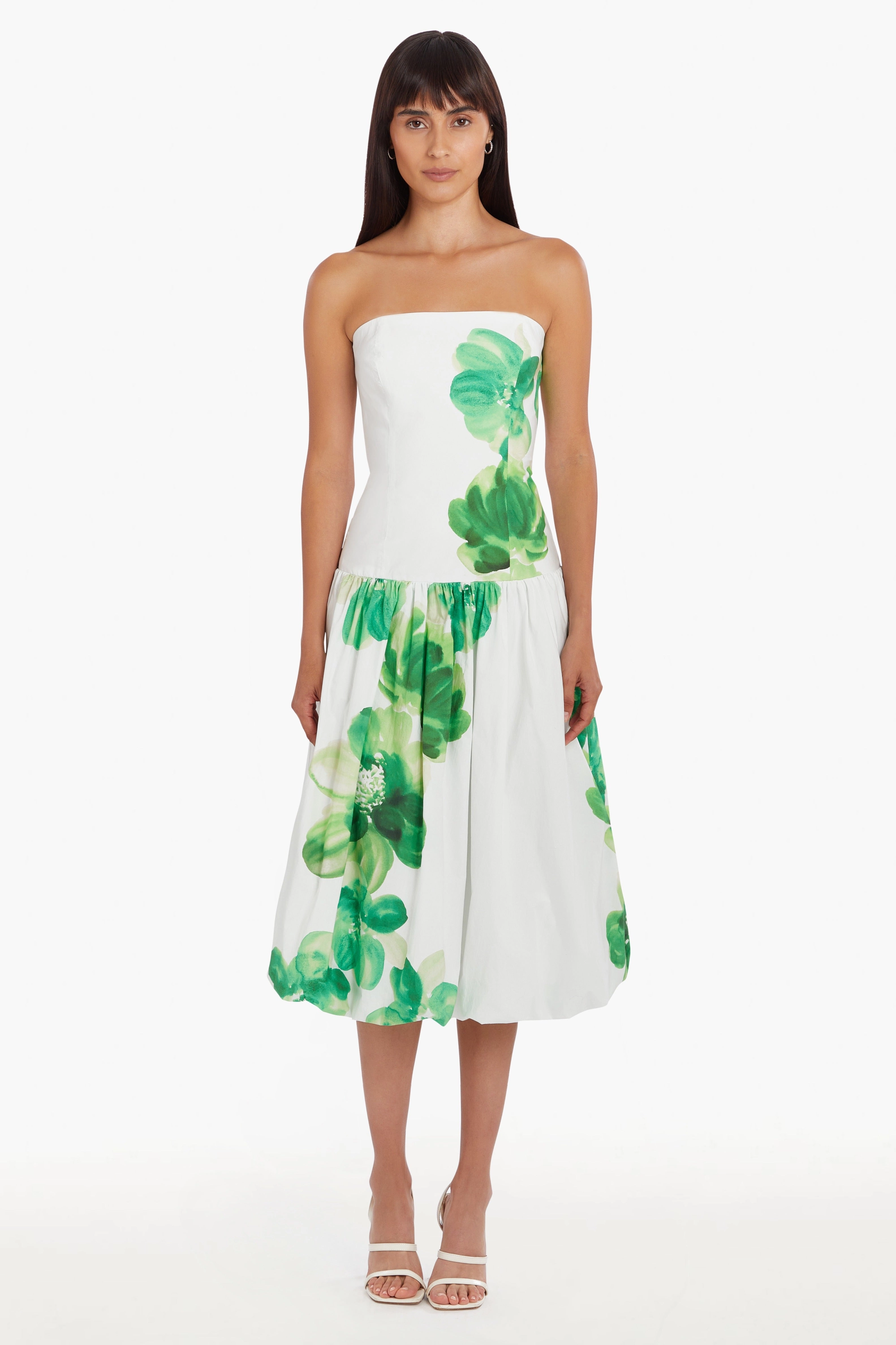 Outdoor Scene Lounge Comfort Tivoli Dress in Sendai Print