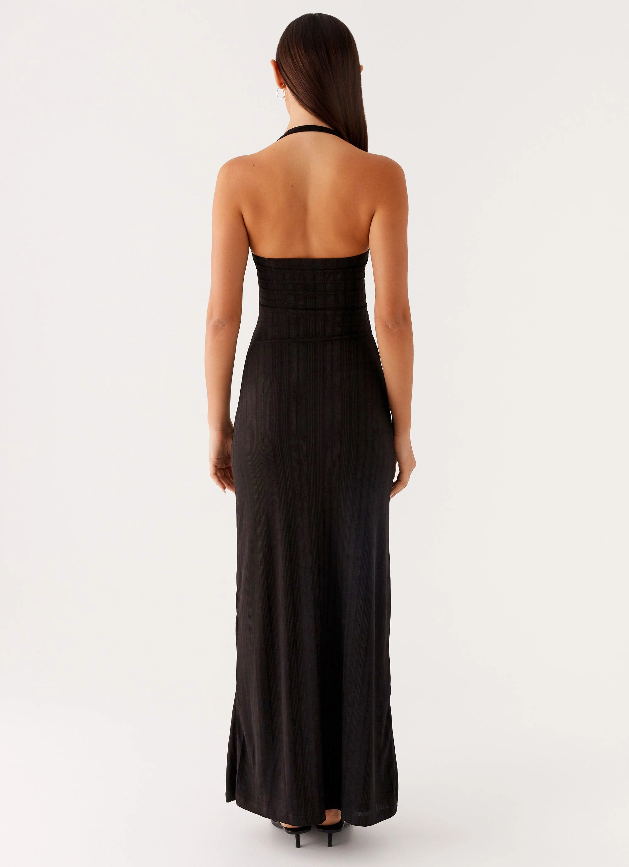 Selene Maxi Dress - Black Daily Option