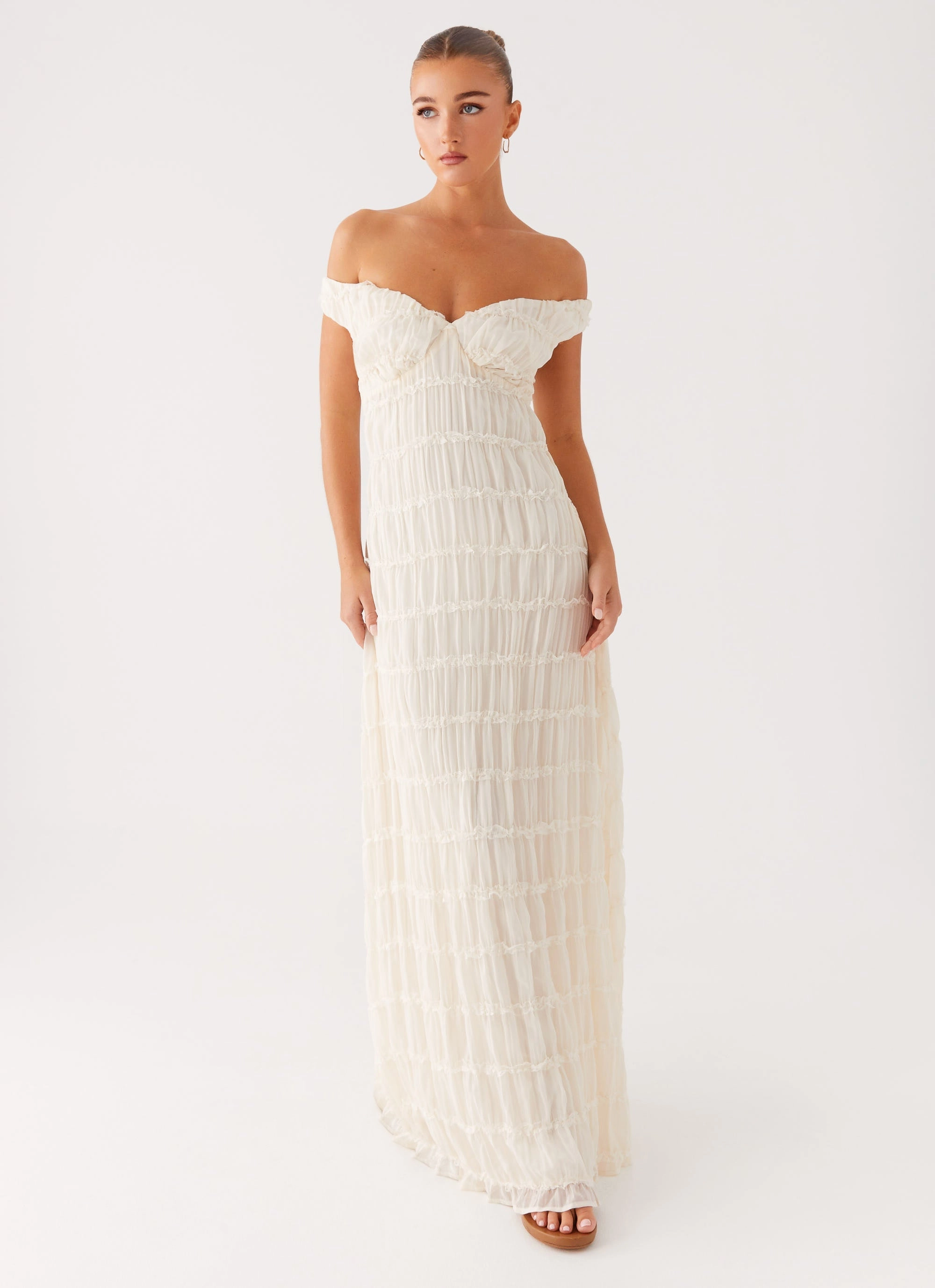 Embrace Maxi Dress - Ivory Formal Outfit