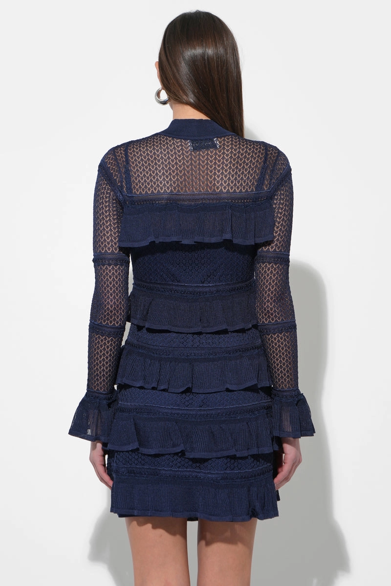 Daily Movement Effortless Piece SERA RUFFLED TIERED MINI DRESS