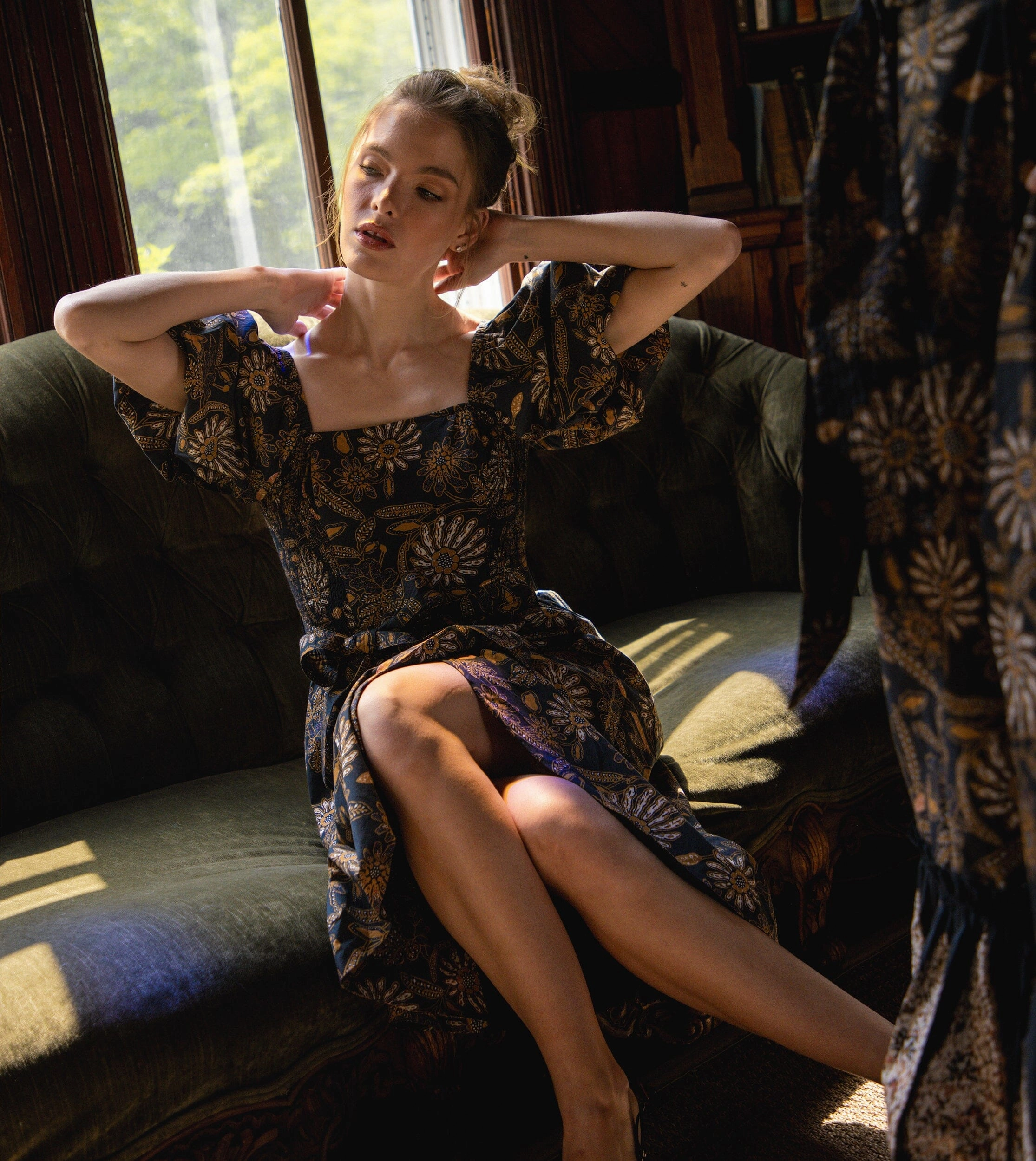 Lightweight and Breezy Seraphina Midi Dress | Magnolia