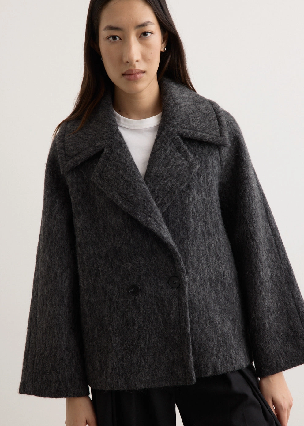 Seville Wrap Wool Jacket UV Protective Layer