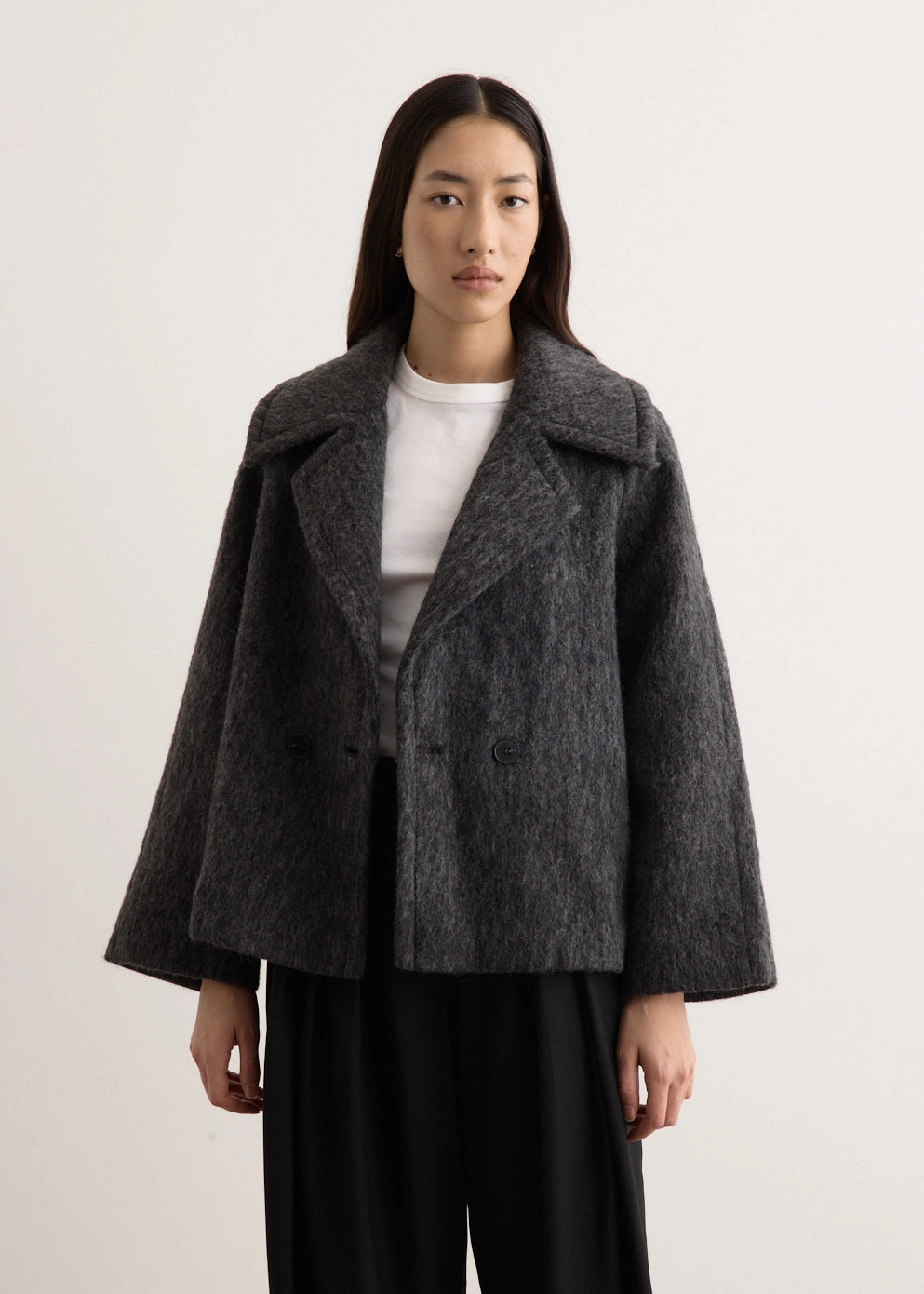 Seville Wrap Wool Jacket ErgonomicSleeveCut