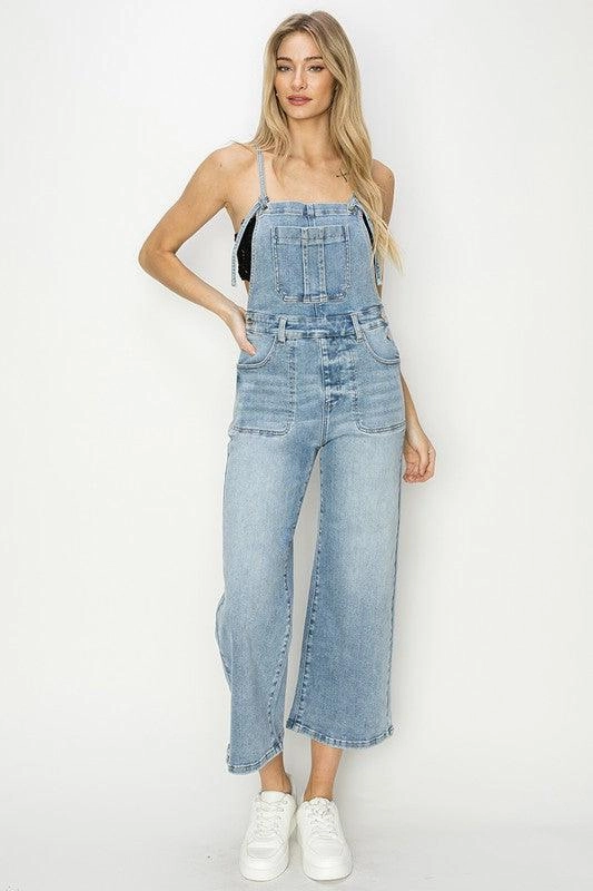Reliable Outfit Party Look Weekend Warrior SHANNON CROP STRAIGHT OVERALLS S-XL