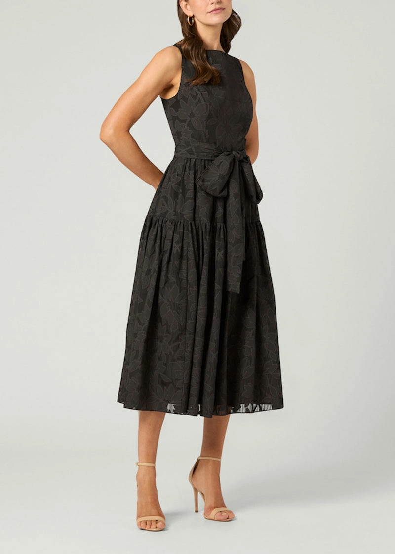 Easy Layering Piece Noma Dress in Jet