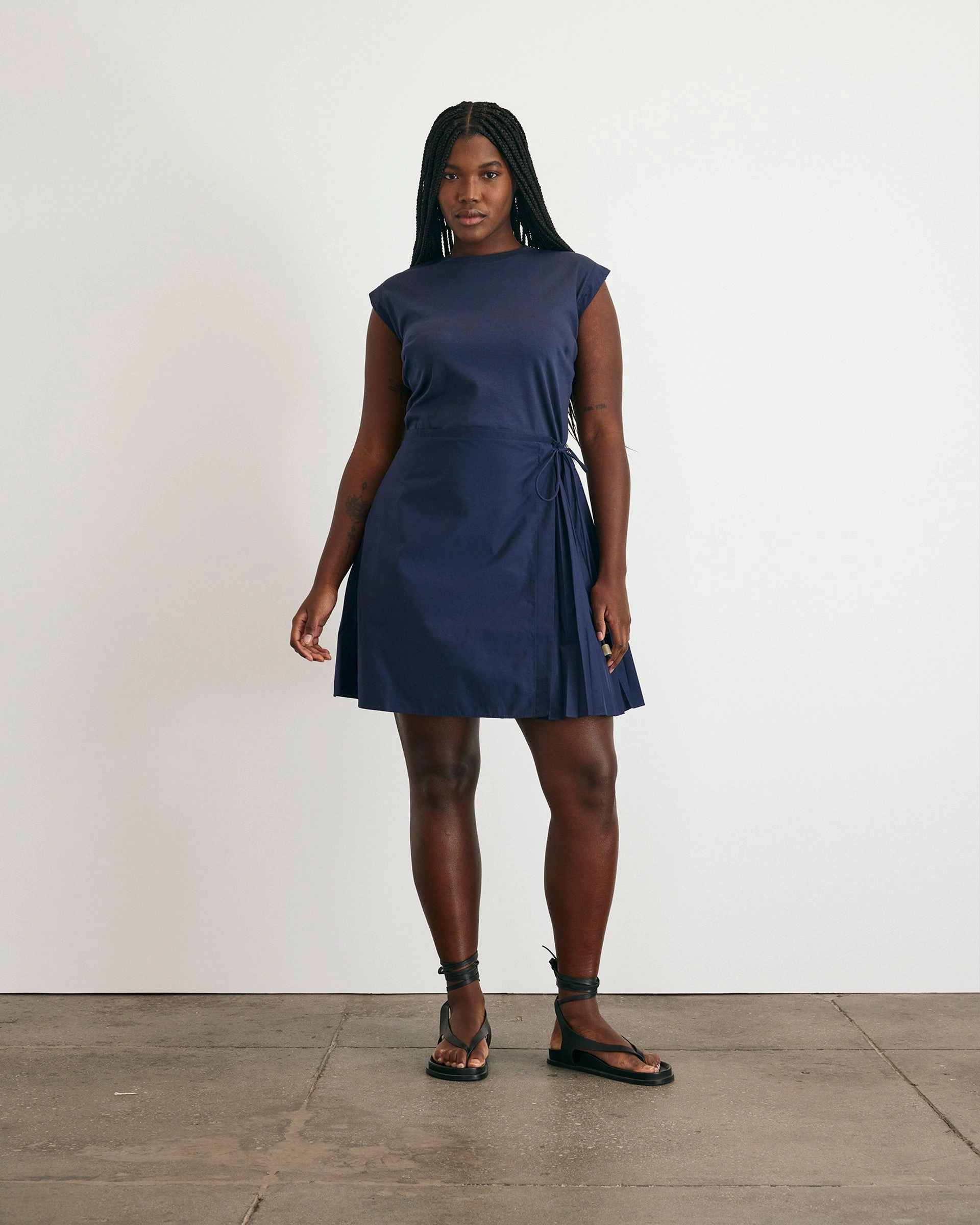 Shivani Dress Pure Color