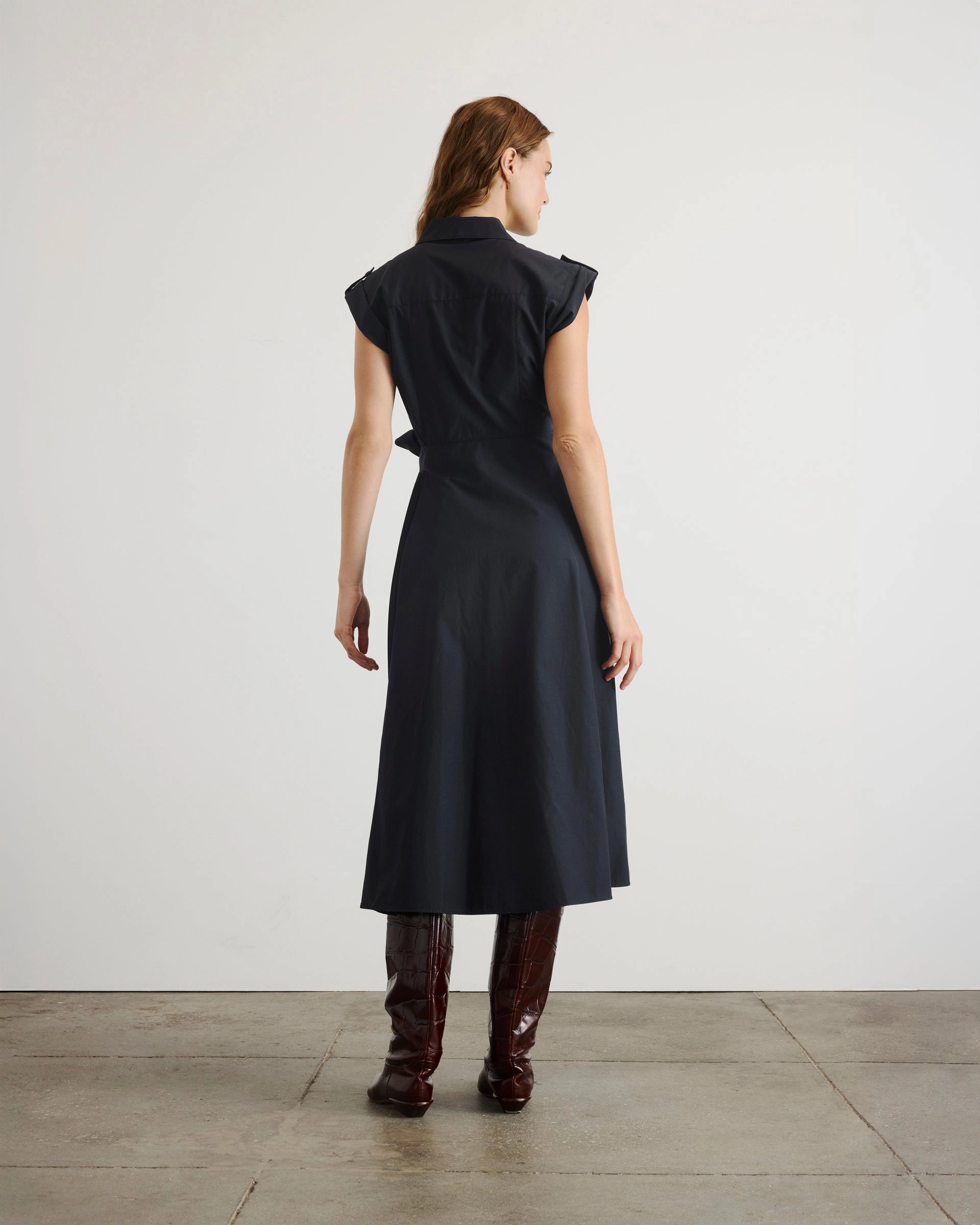 Shivonley Dress Statement-Print Thermal-Lined