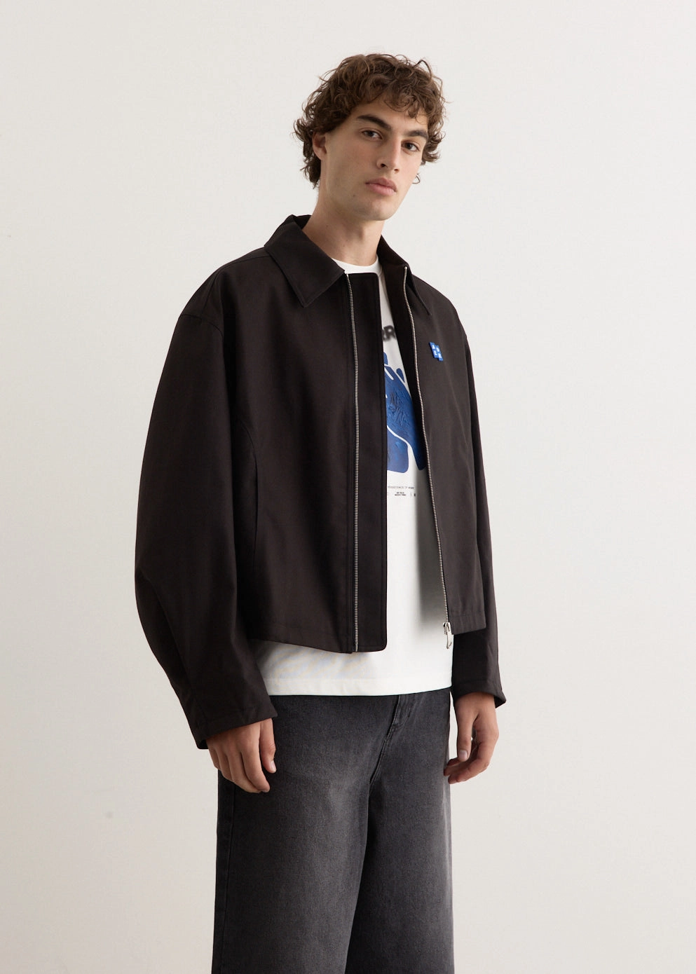 Clean Outer Significant Patch Jacket