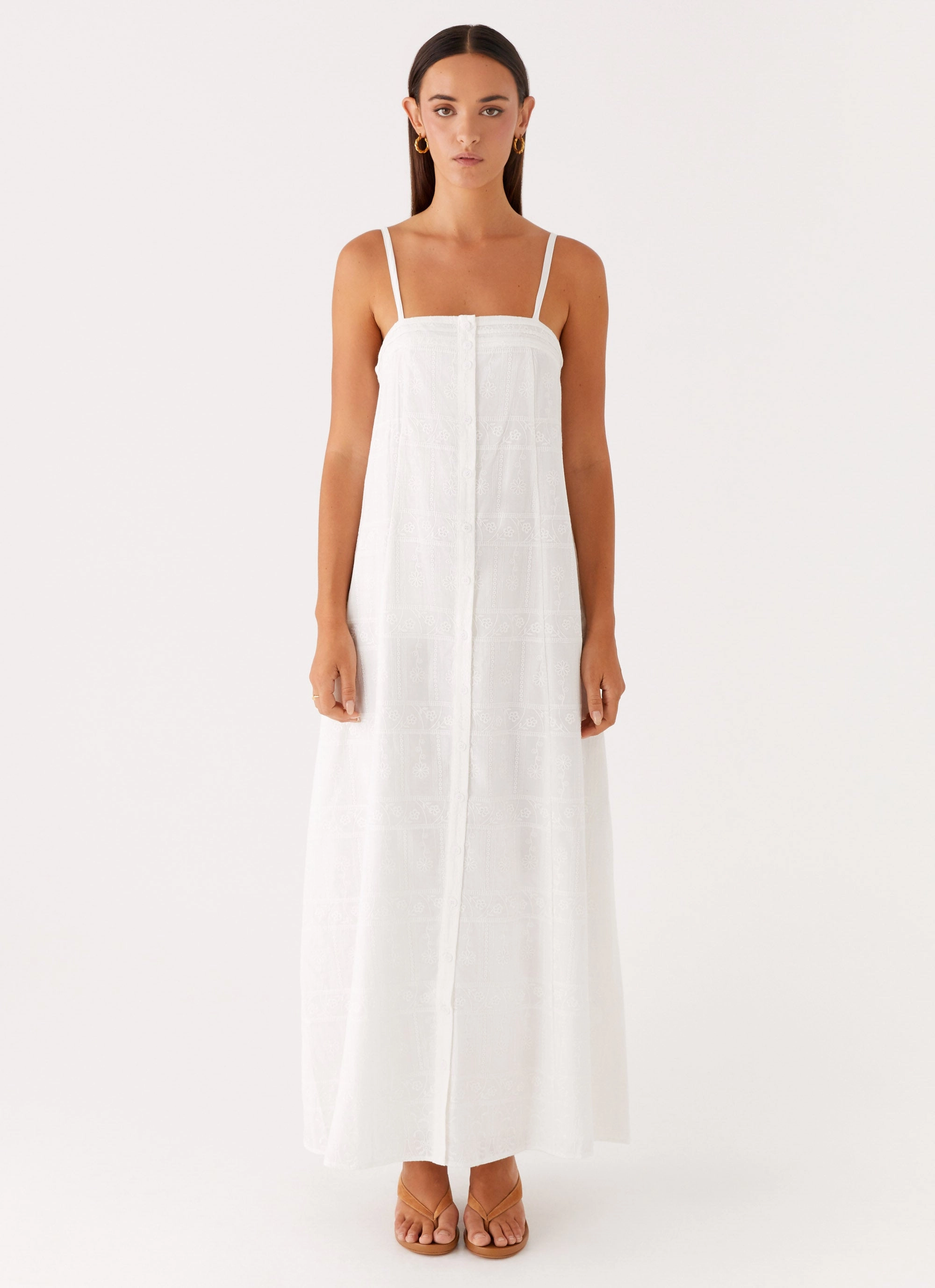Modern Form Cole Maxi Dress - White