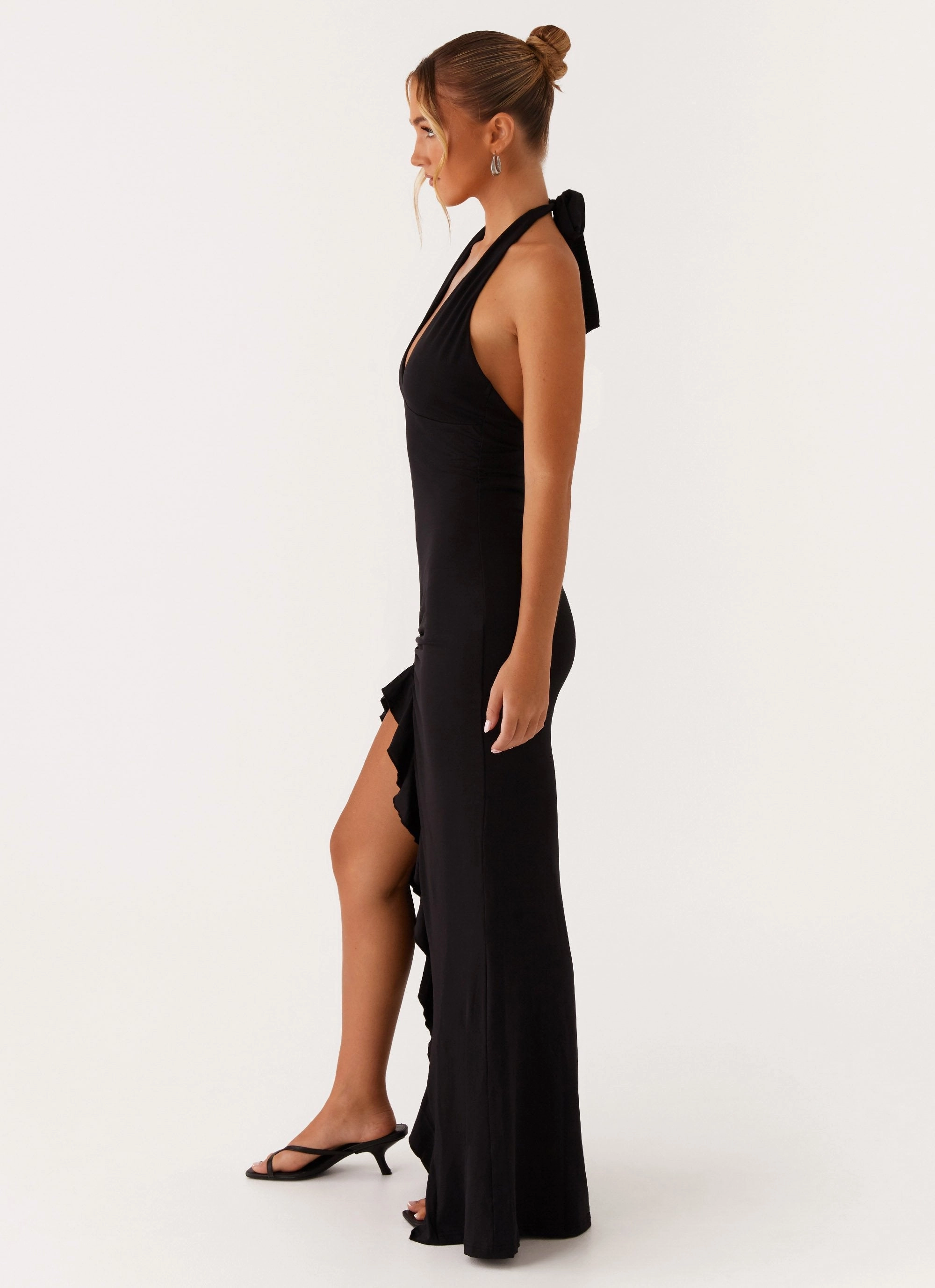 Subtle Edge Charmed By You Maxi Dress - Black