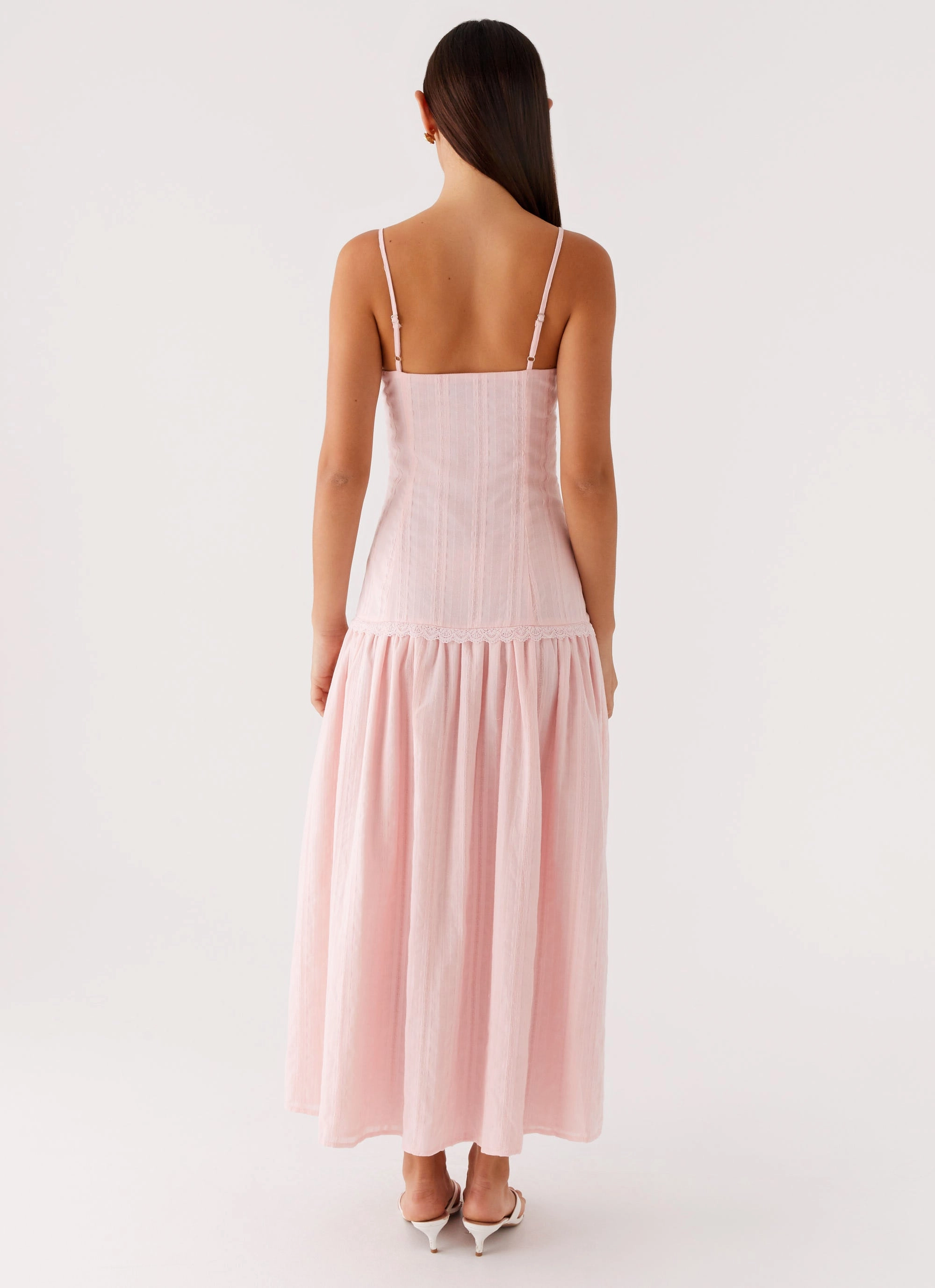 Night Style Found You Midi Dress - Pink