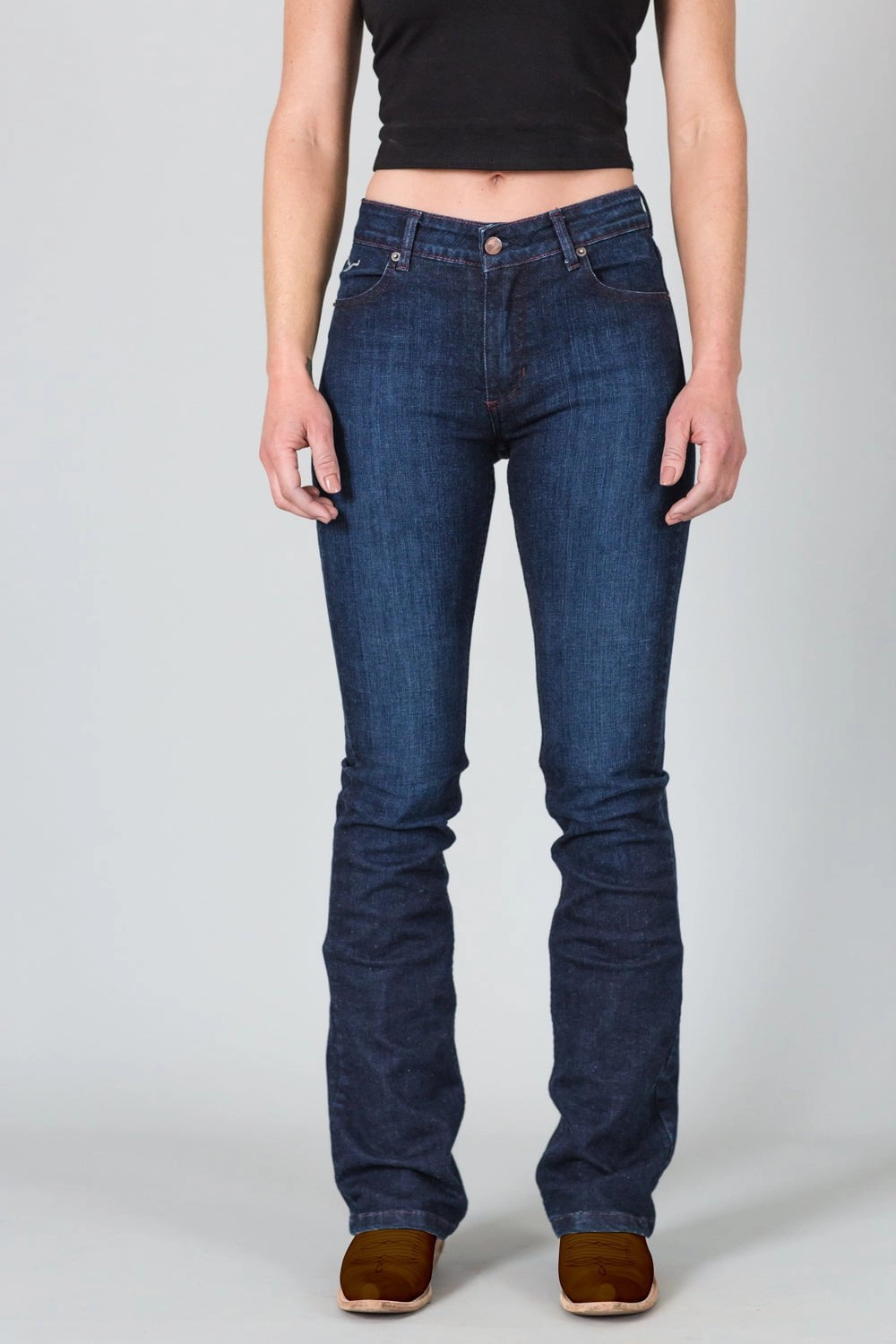 Kimes Ranch Womens Audrey Blue Cotton blend Jeans Artist Vibe Work Meeting Casual