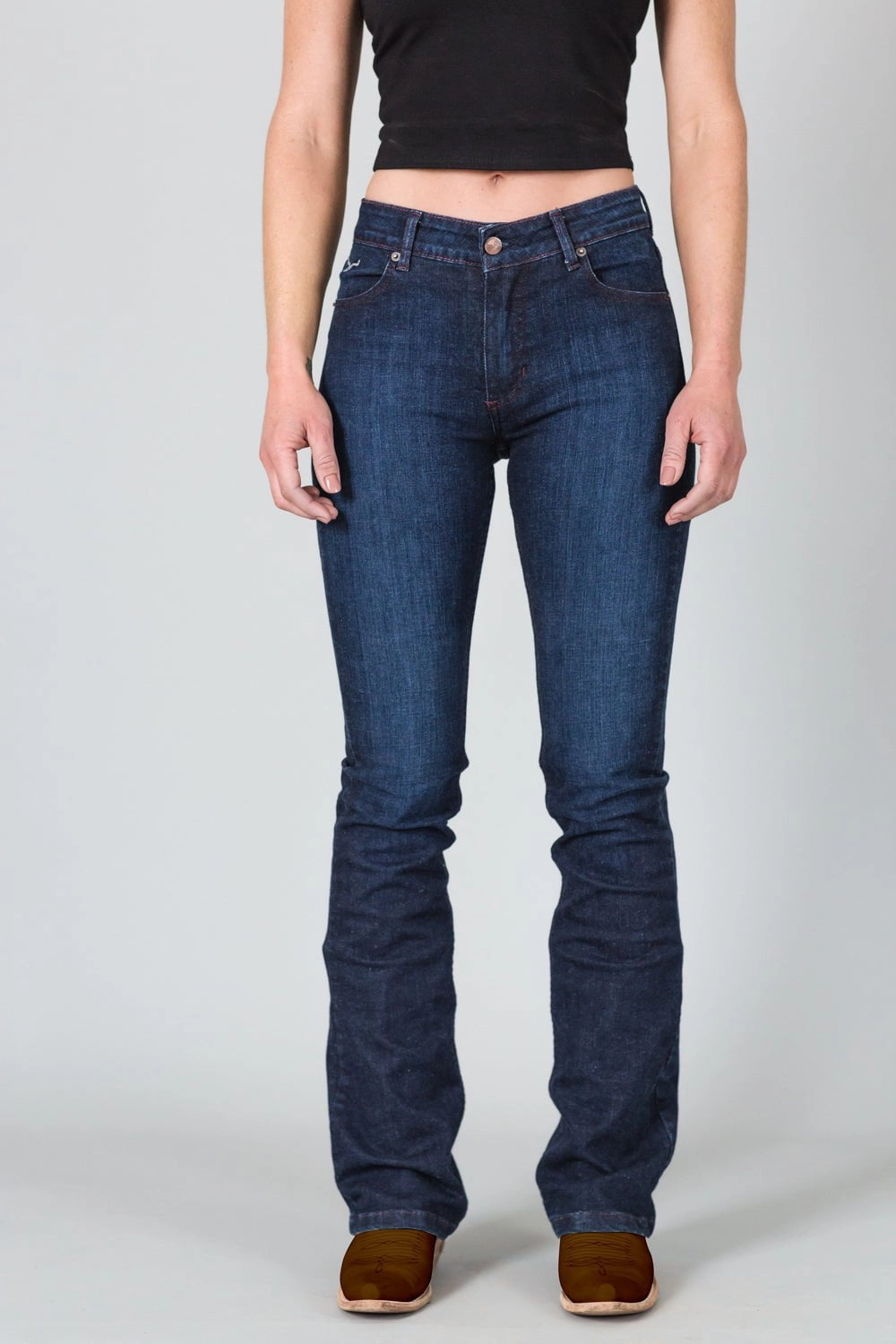 Neutral design Day Ready Kimes Ranch Womens Audrey Blue Cotton blend Jeans