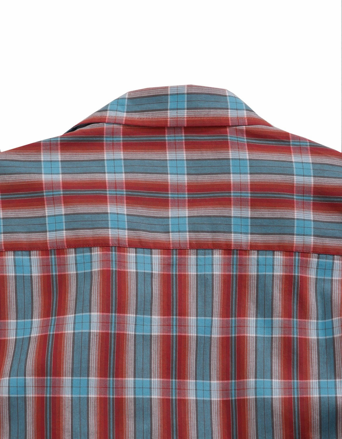 Bamboo Fiber Blend Tin Haul Mens Red/Blue 100% Cotton Highway Plaid L/S Shirt