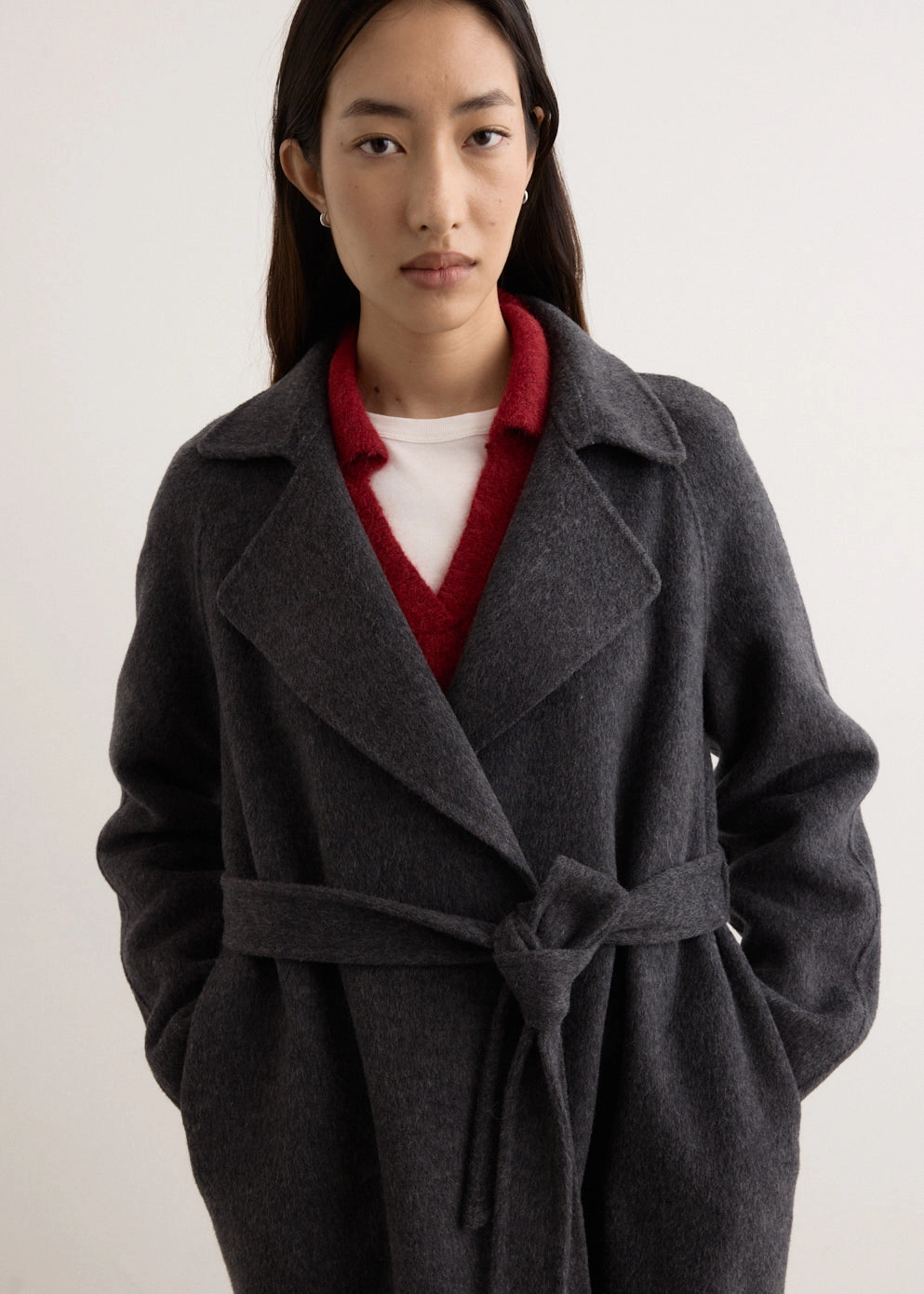 Diamondback Wrap Coat Bonded Seam Construction