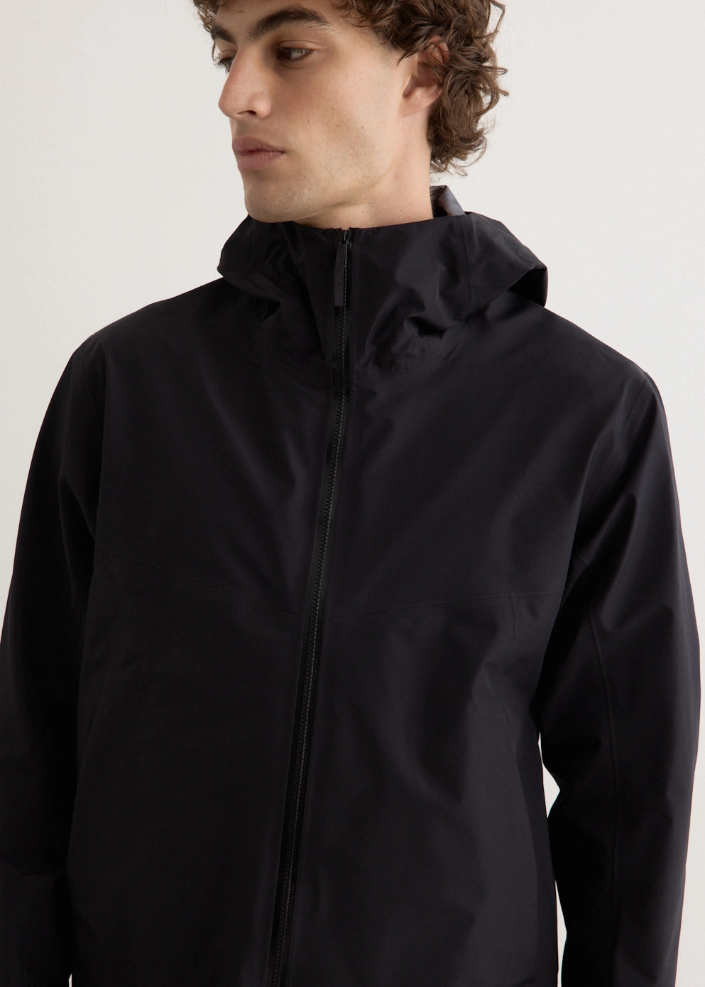 Windbreaker Inspired Fit Glossy Finish Arris Jacket