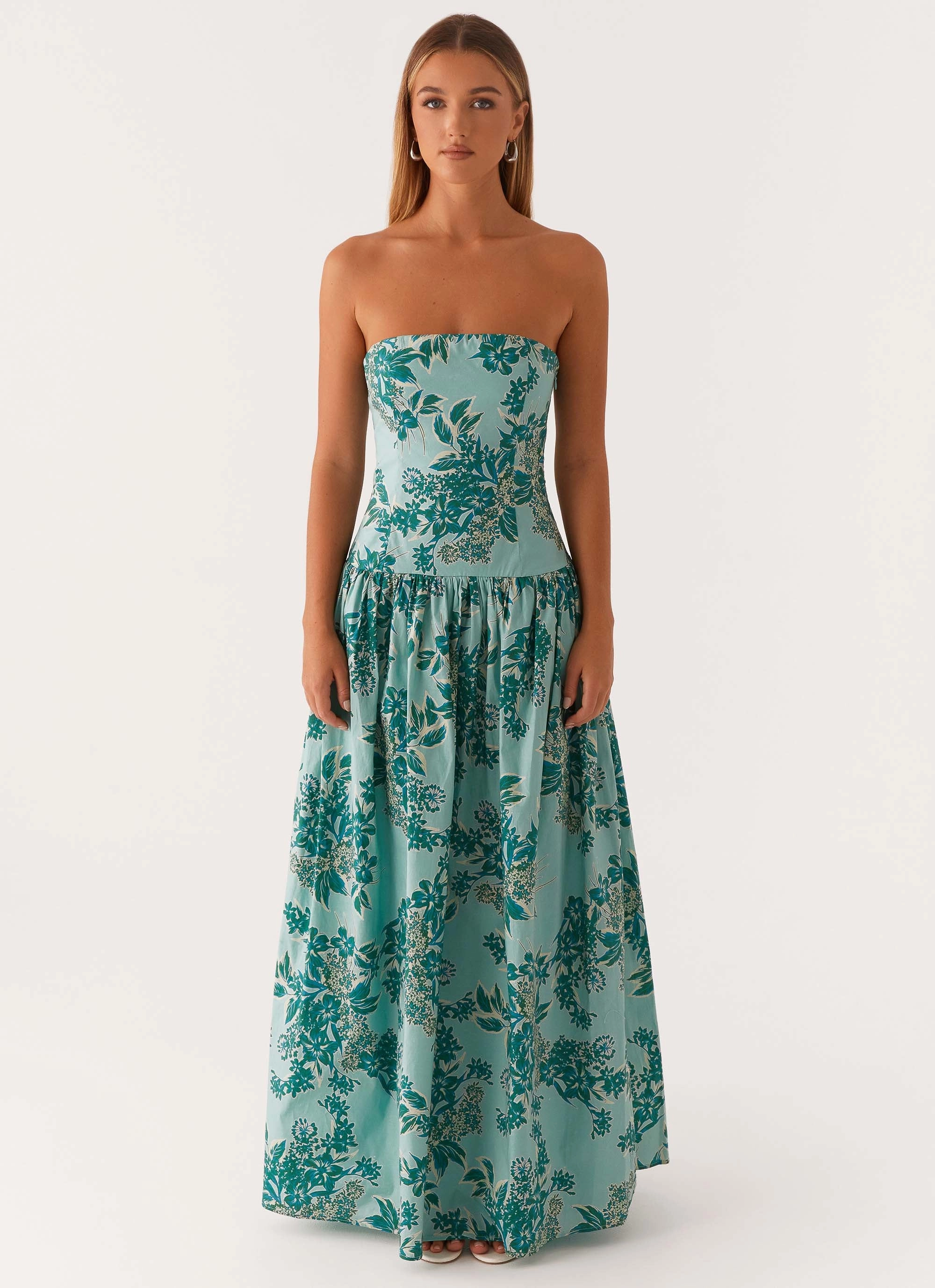 Gentle Aesthetic Andorra Maxi Dress - Cloud Nine Floral