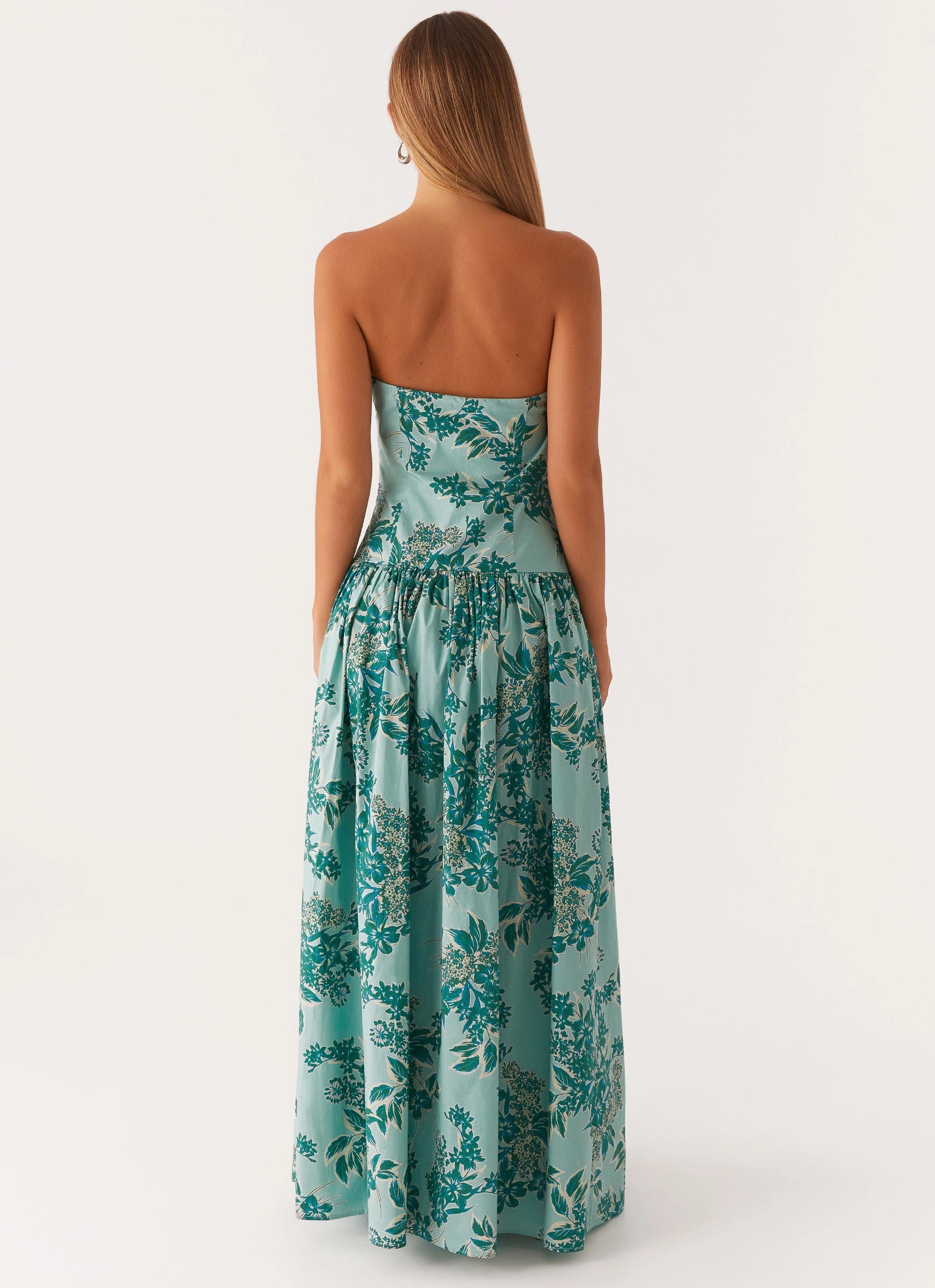 Back Detail Andorra Maxi Dress - Cloud Nine Floral