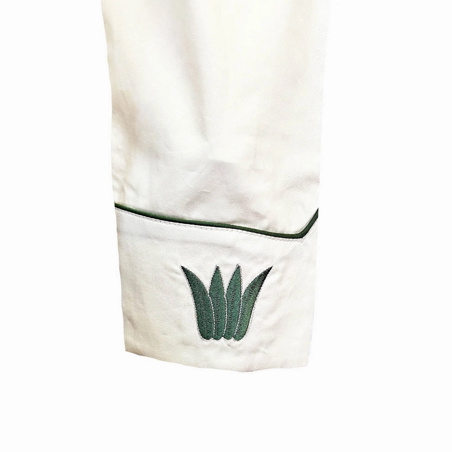 Layered Hemline Rockmount Womens Agave Cactus Floral Ivory 100% Cotton L/S Shirt