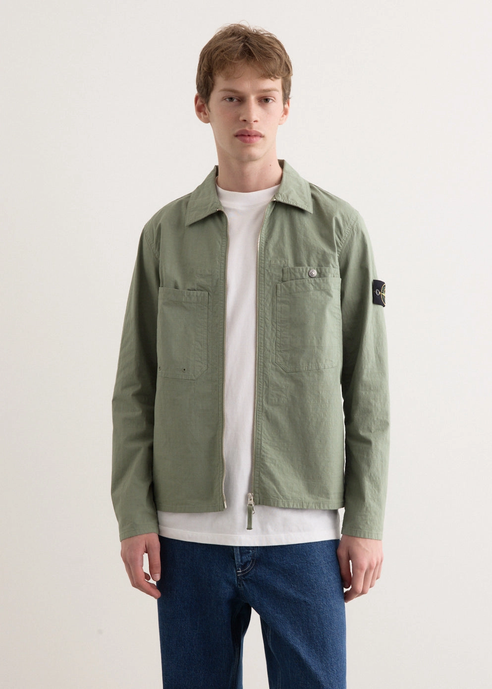 VentilatedBackPanel Thermal Insulated Organic Cotton Ripstop Overshirt