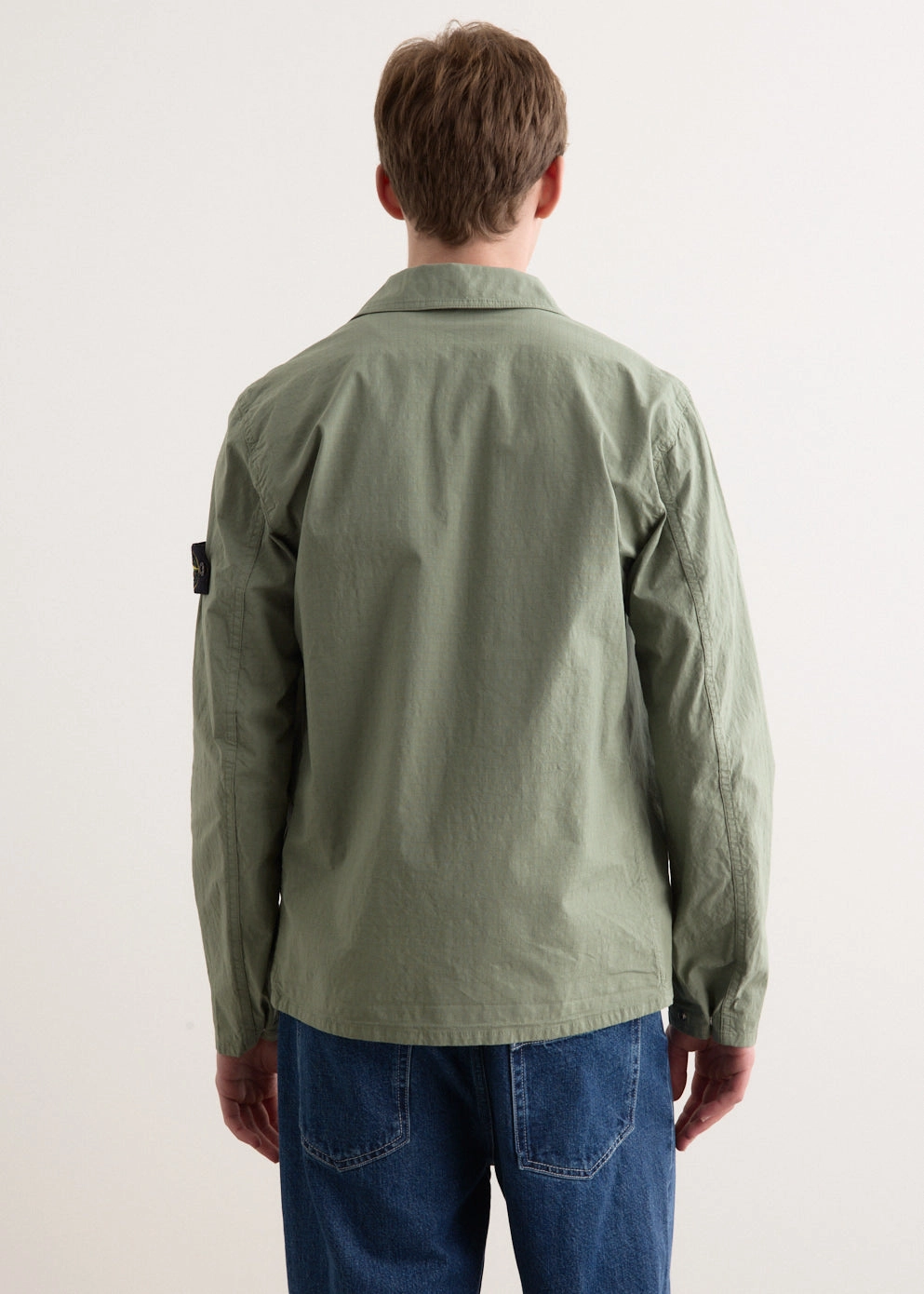 Organic Cotton Ripstop Overshirt Easy Care Fabric