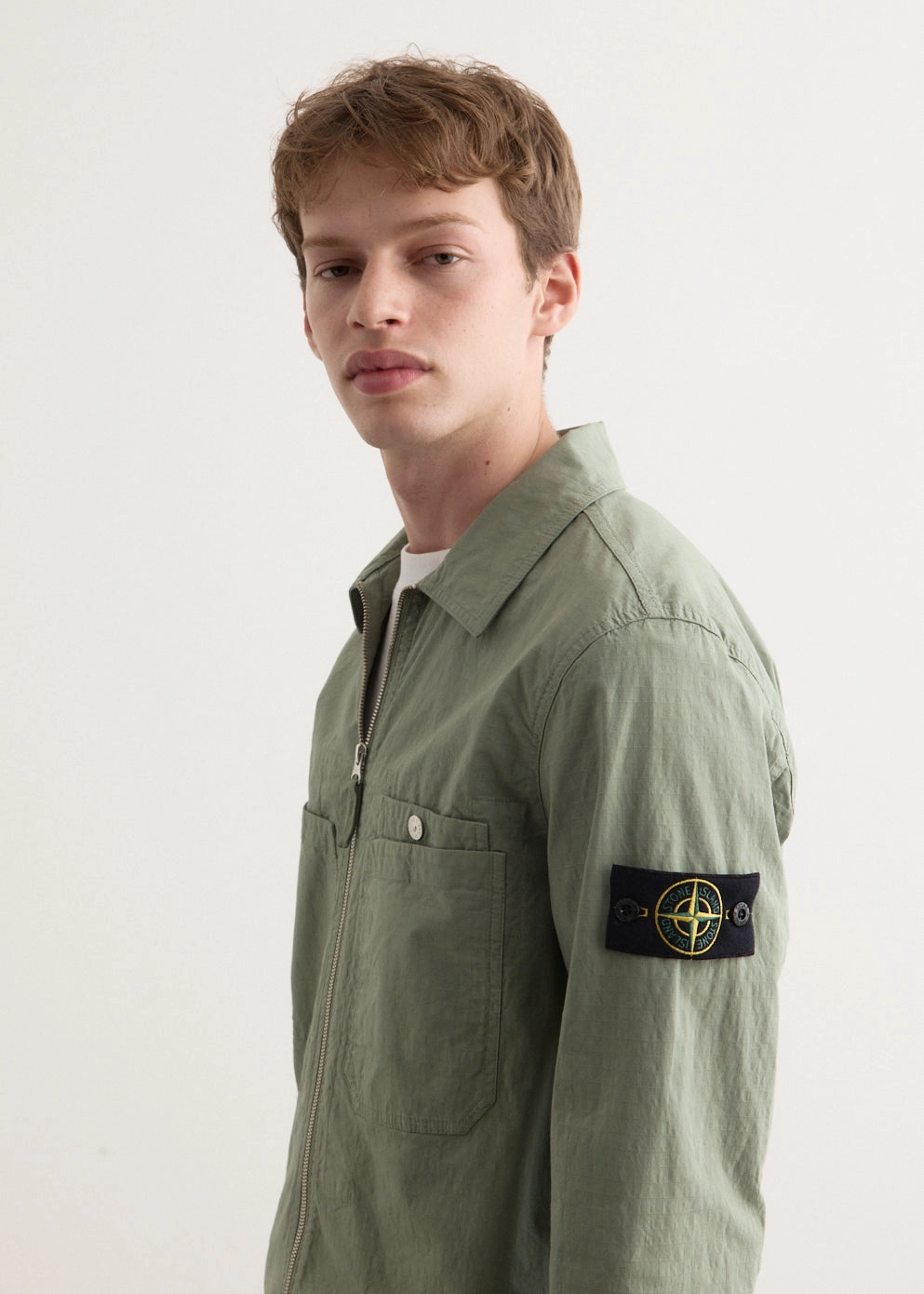 Organic Cotton Ripstop Overshirt Ethical Manufacturing