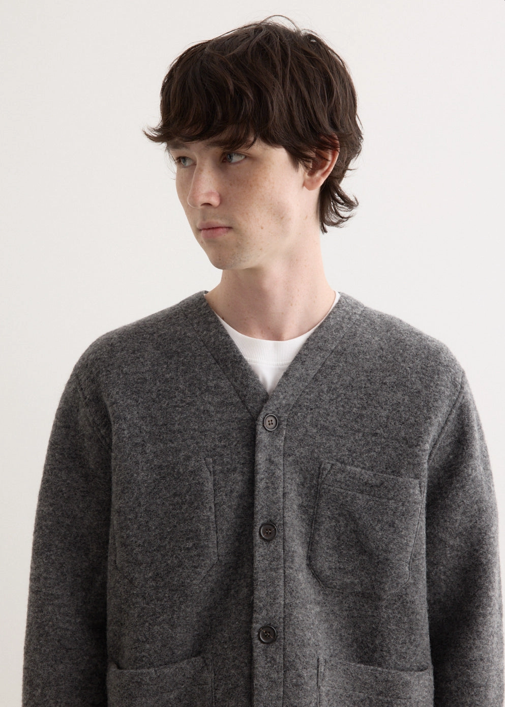 Evening Out Zipper Closure System Fleece Cardigan